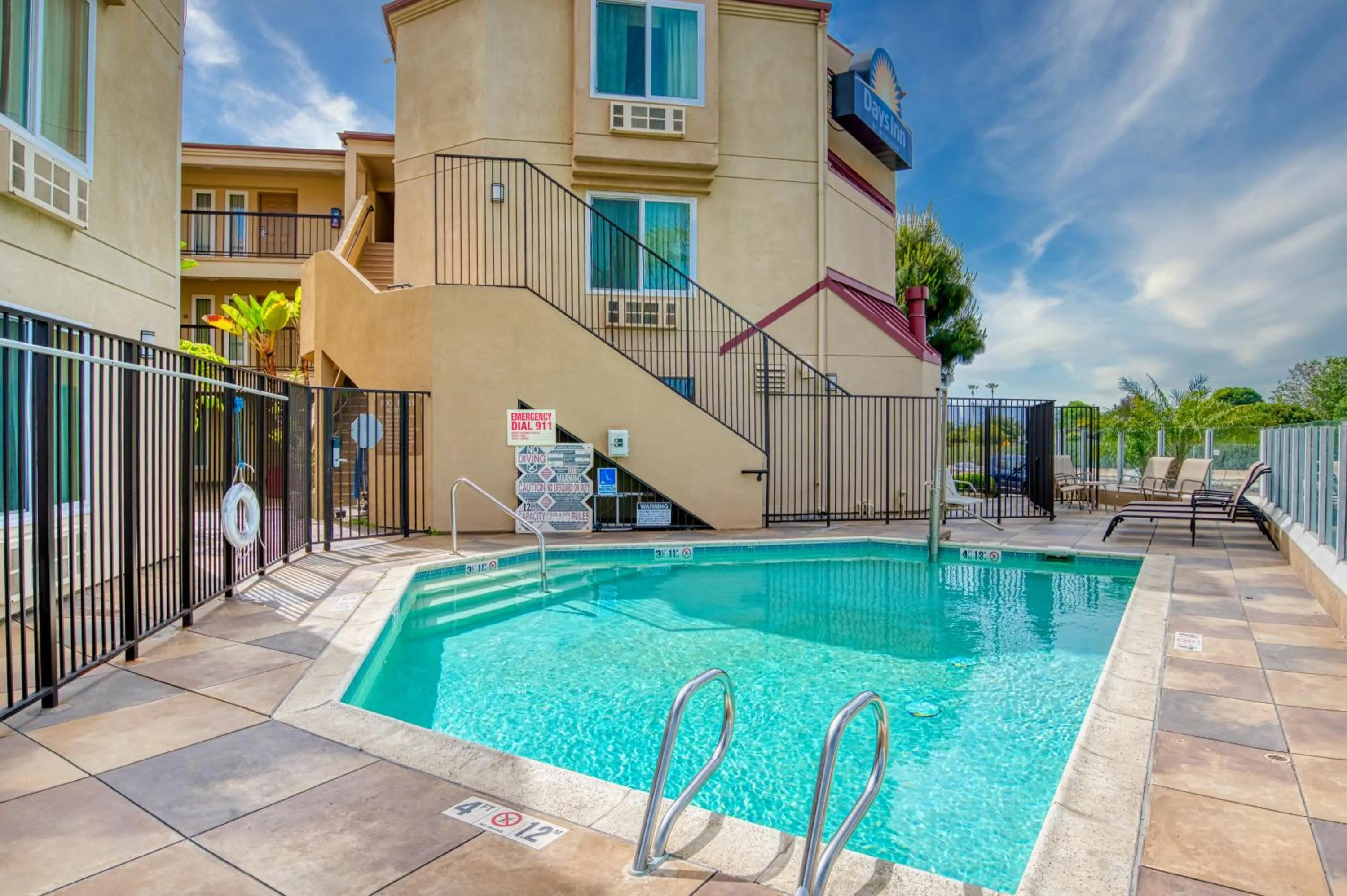Swimming pool in Days Inn by Wyndham Carlsbad