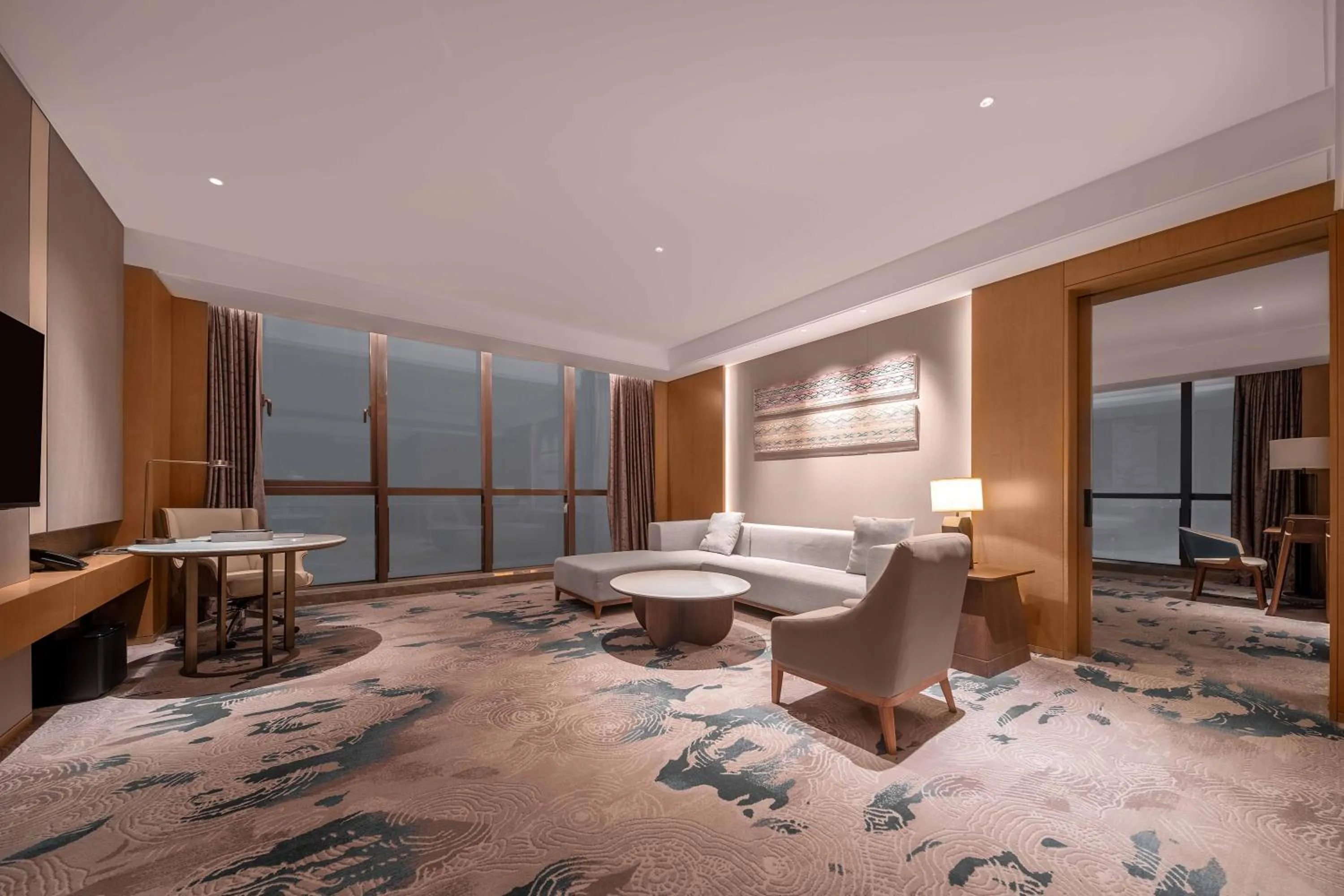 Living room in Tivoli at Cultural Heritage Park