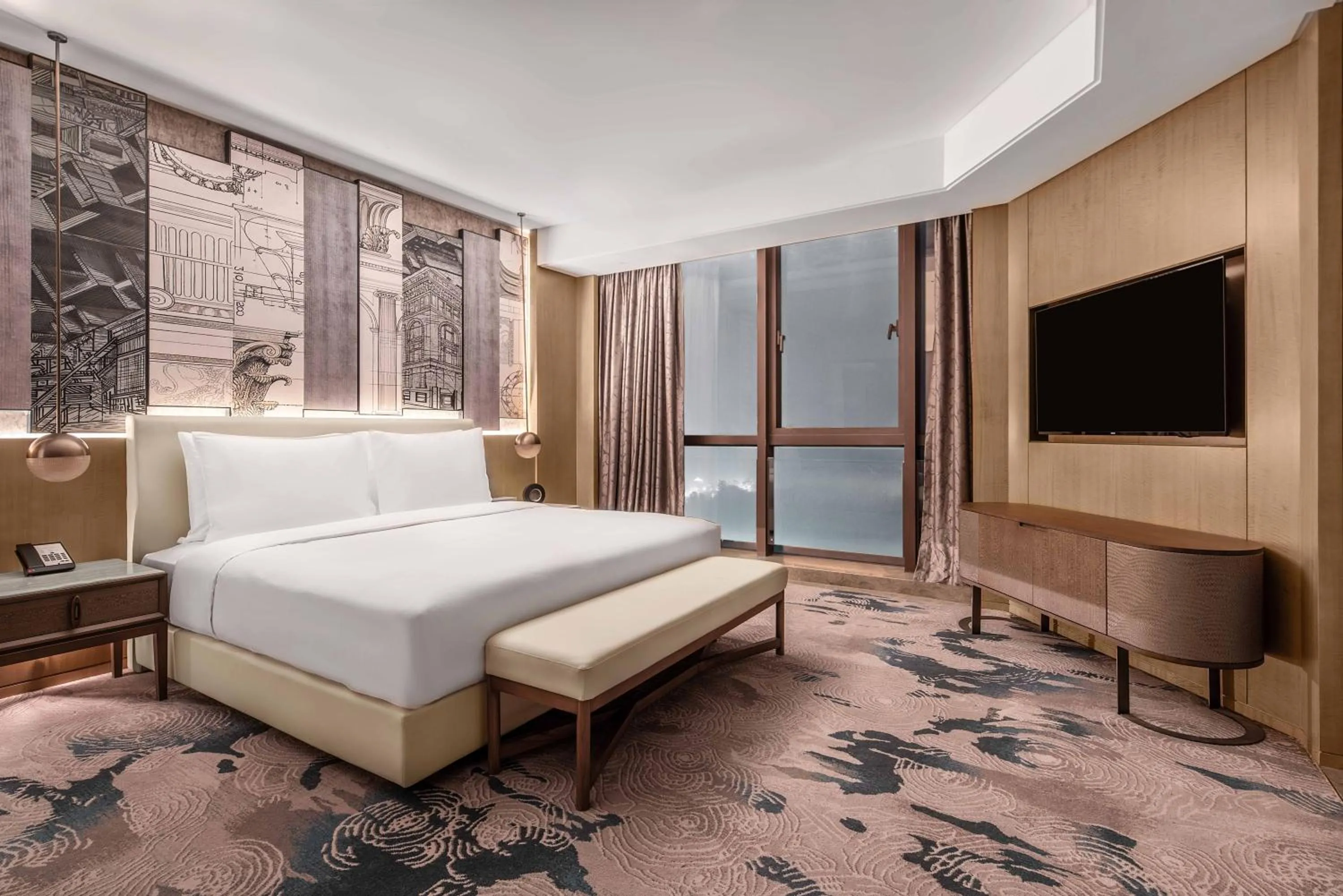 Bed in Tivoli at Cultural Heritage Park