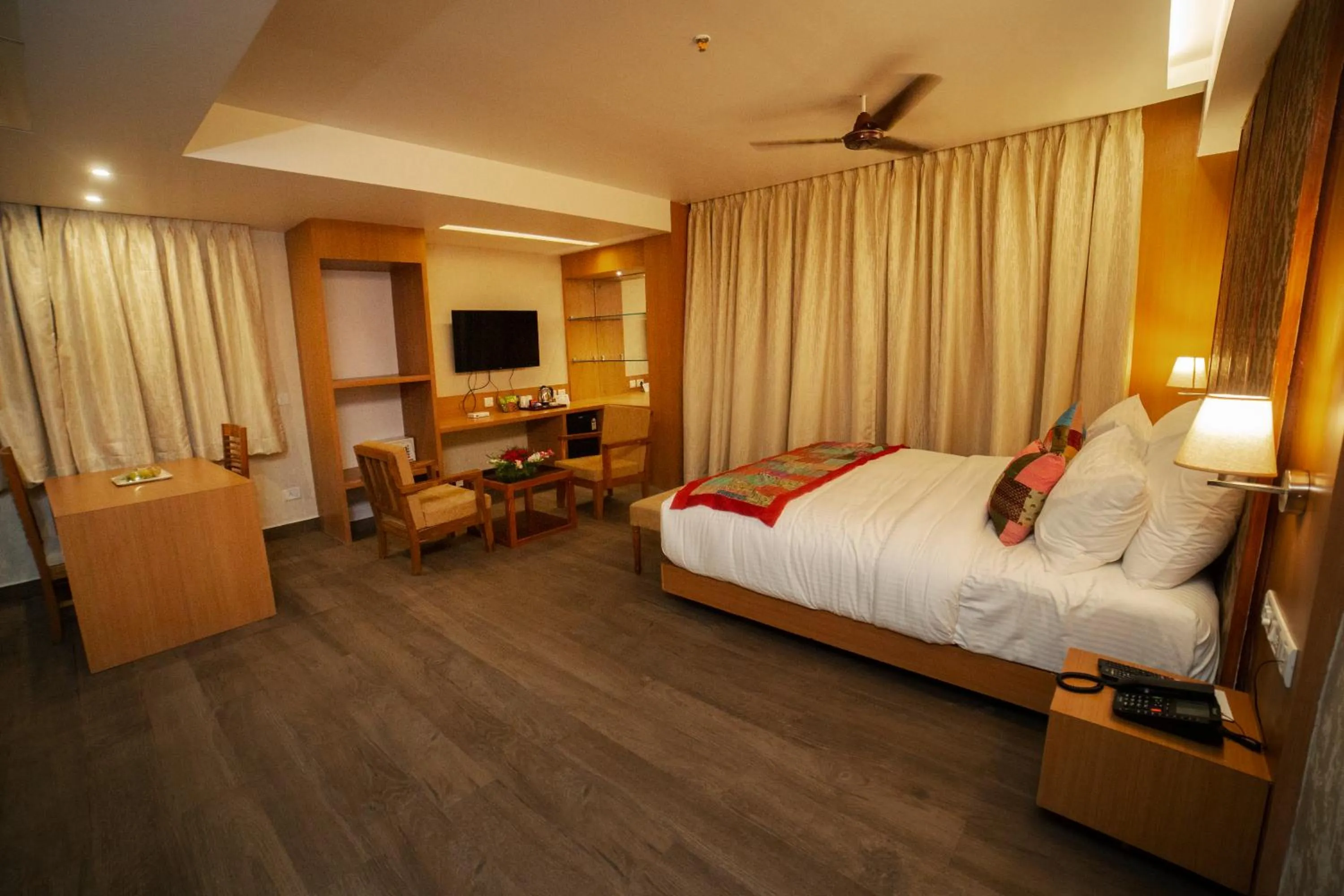 Bedroom, Bed in Abhyagama Hotel