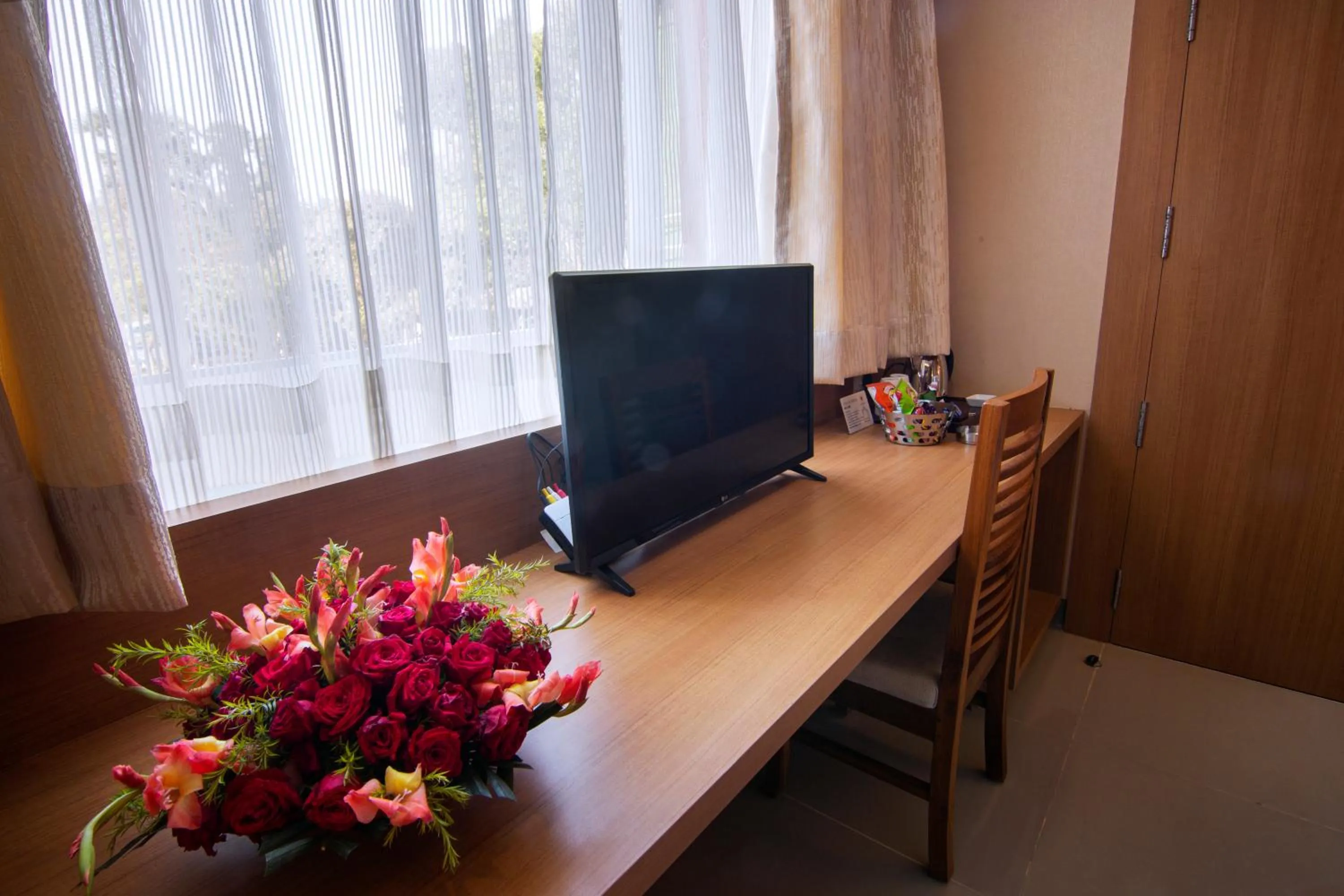 Bedroom in Abhyagama Hotel