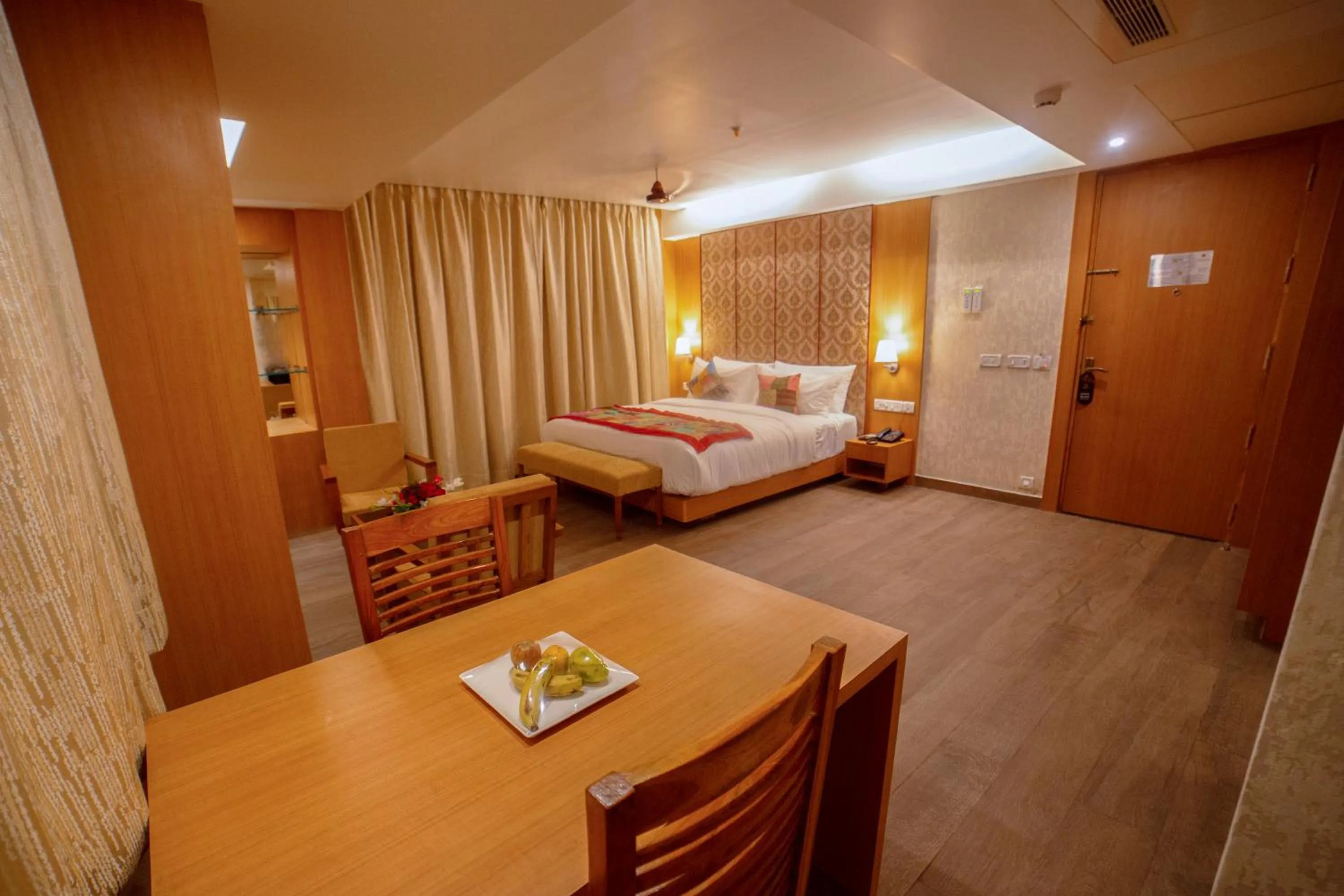 Bedroom, Bed in Abhyagama Hotel