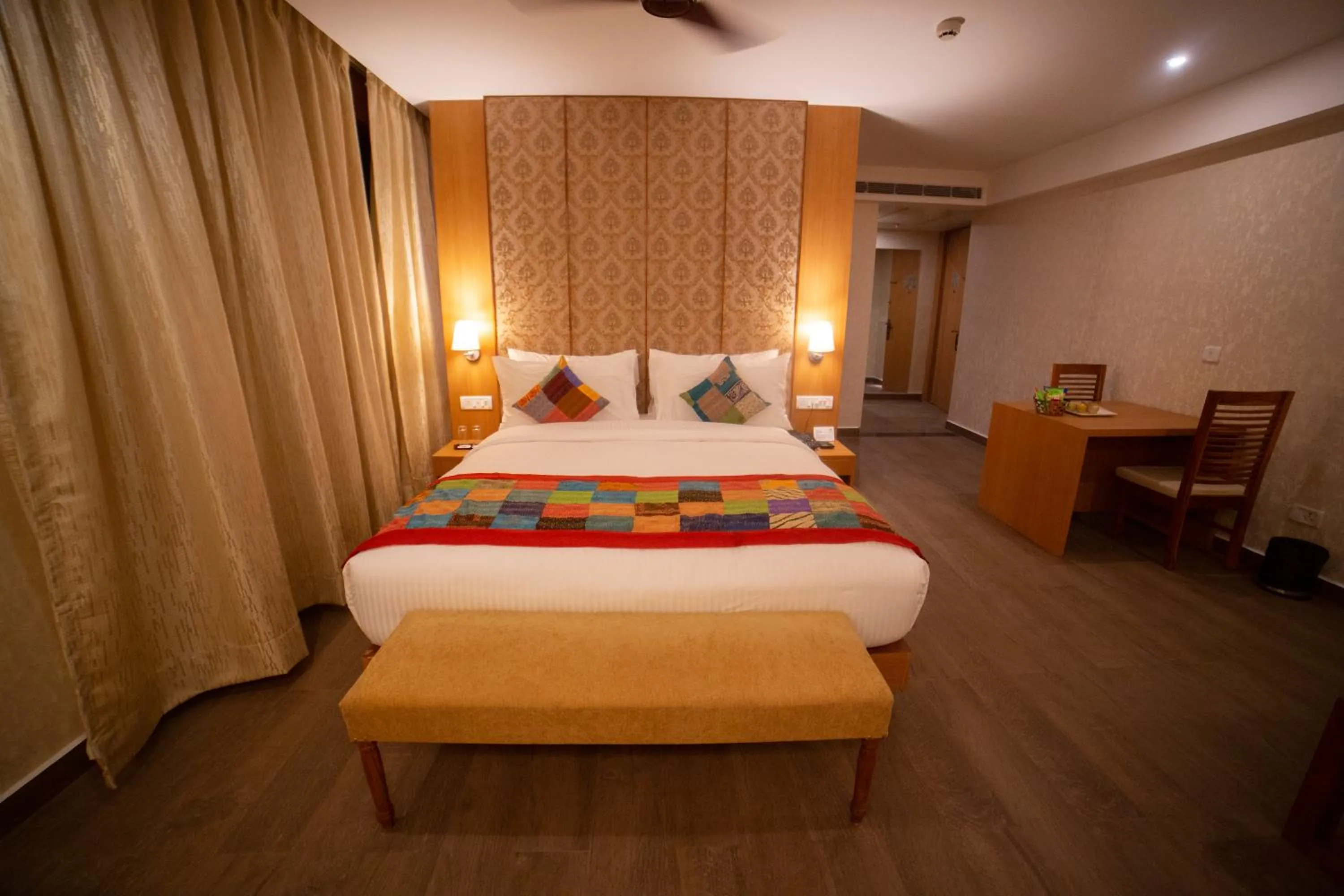 Bedroom, Bed in Abhyagama Hotel
