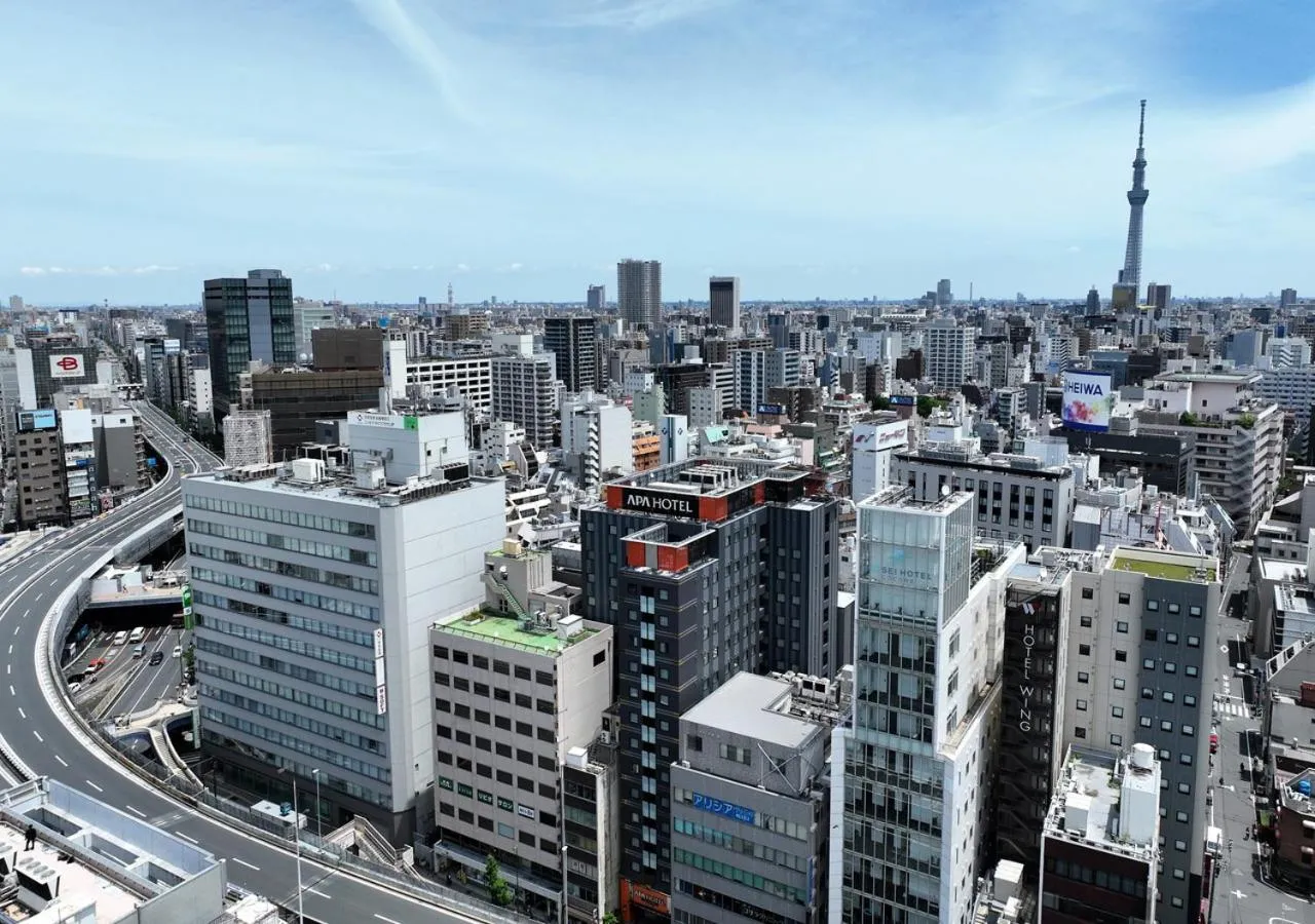 Property building in APA Hotel Ueno Ekimae