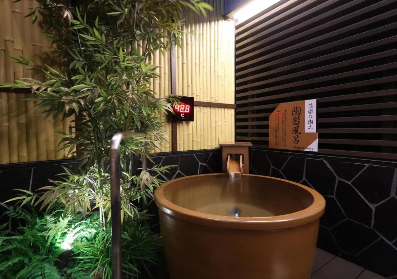 Open Air Bath in APA Hotel Ueno Ekimae