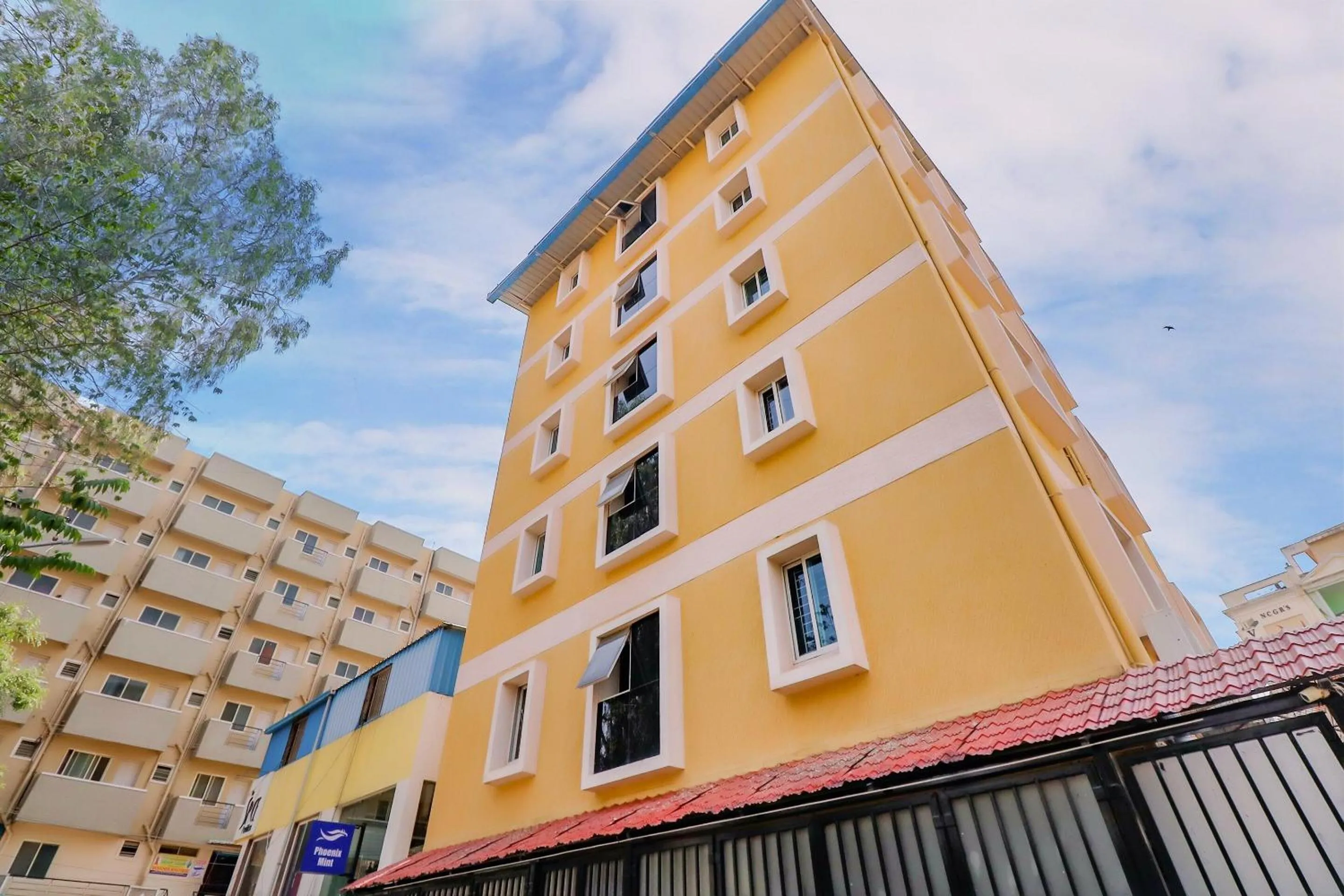 Facade/entrance in Capital O Royal Galaxy Finesse Near Phoenix Marketcity