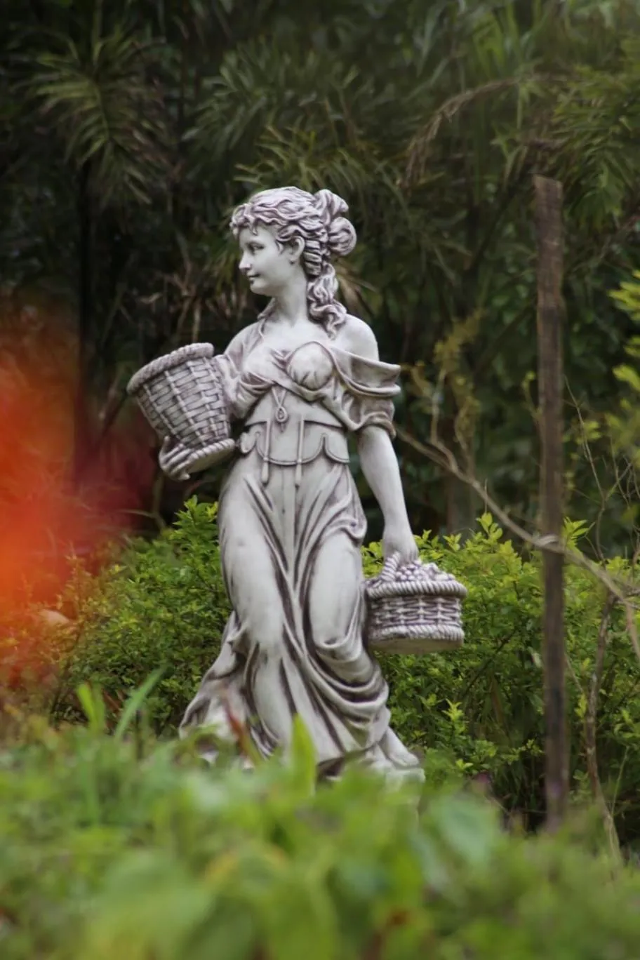 Garden view in BARSATI Ranches