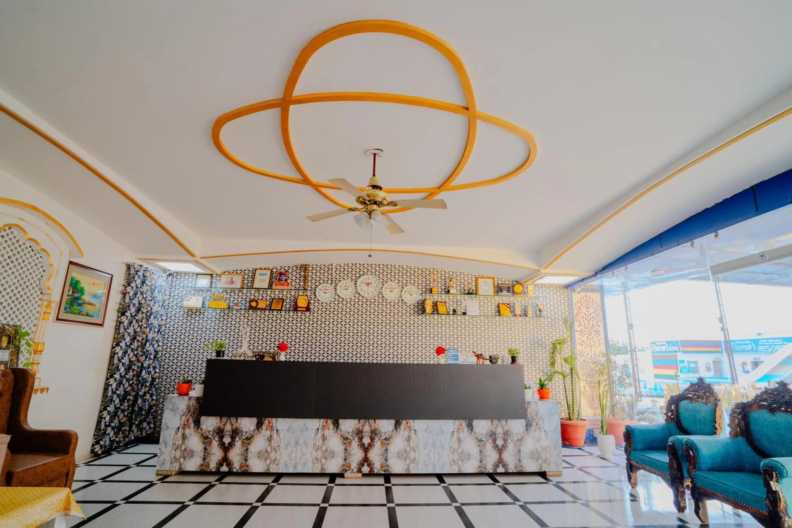 Lobby or reception in Ramas Resort