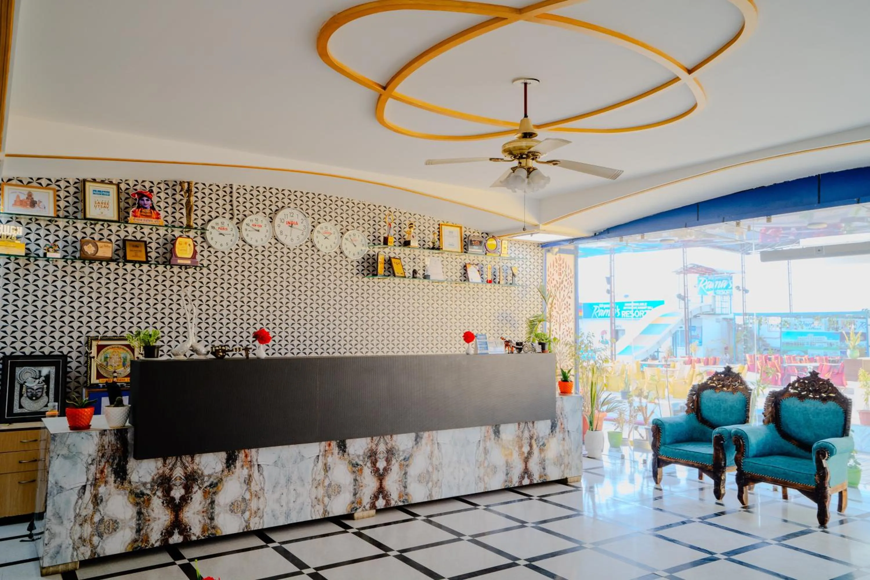 Lobby or reception in Ramas Resort