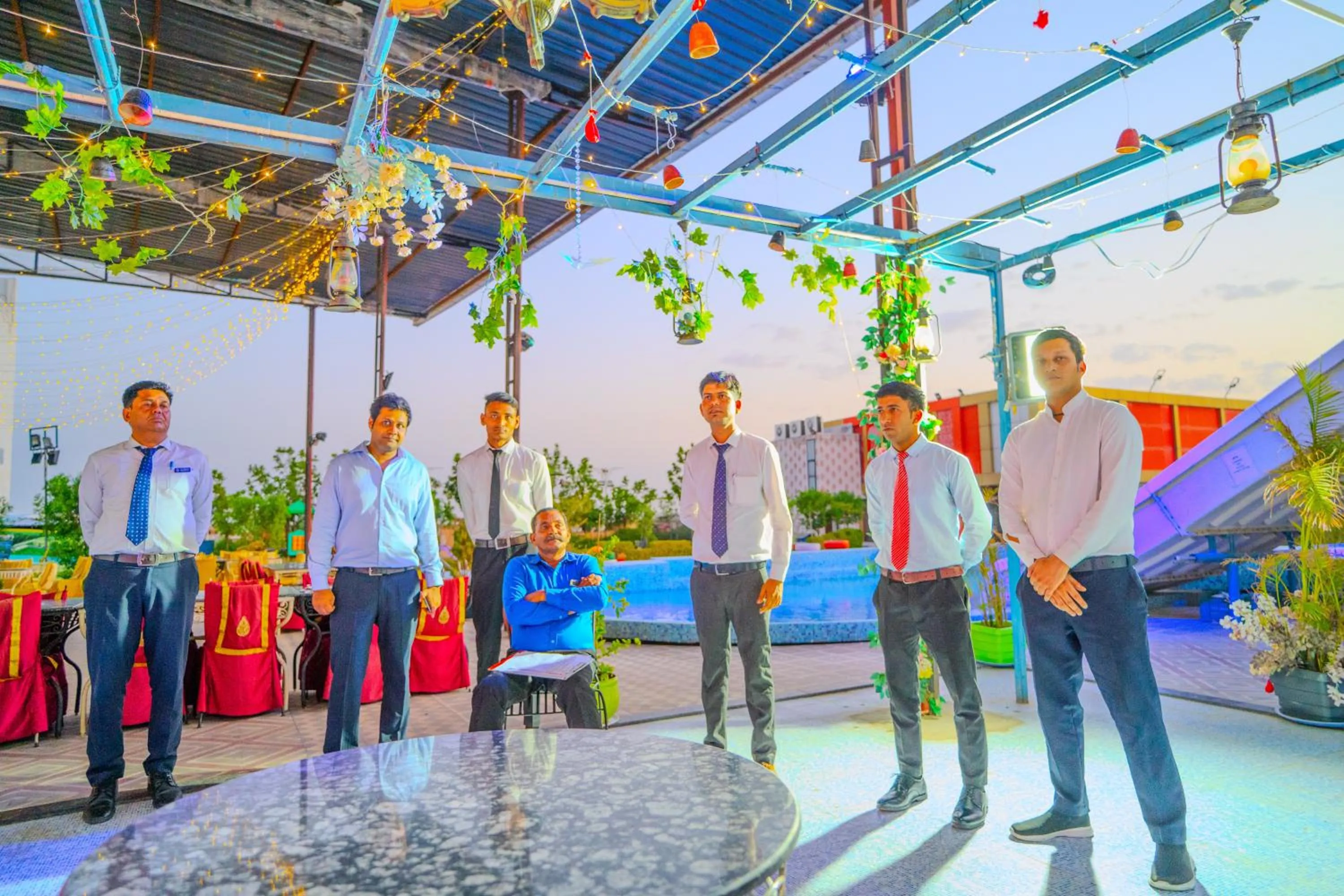 Staff in Ramas Resort