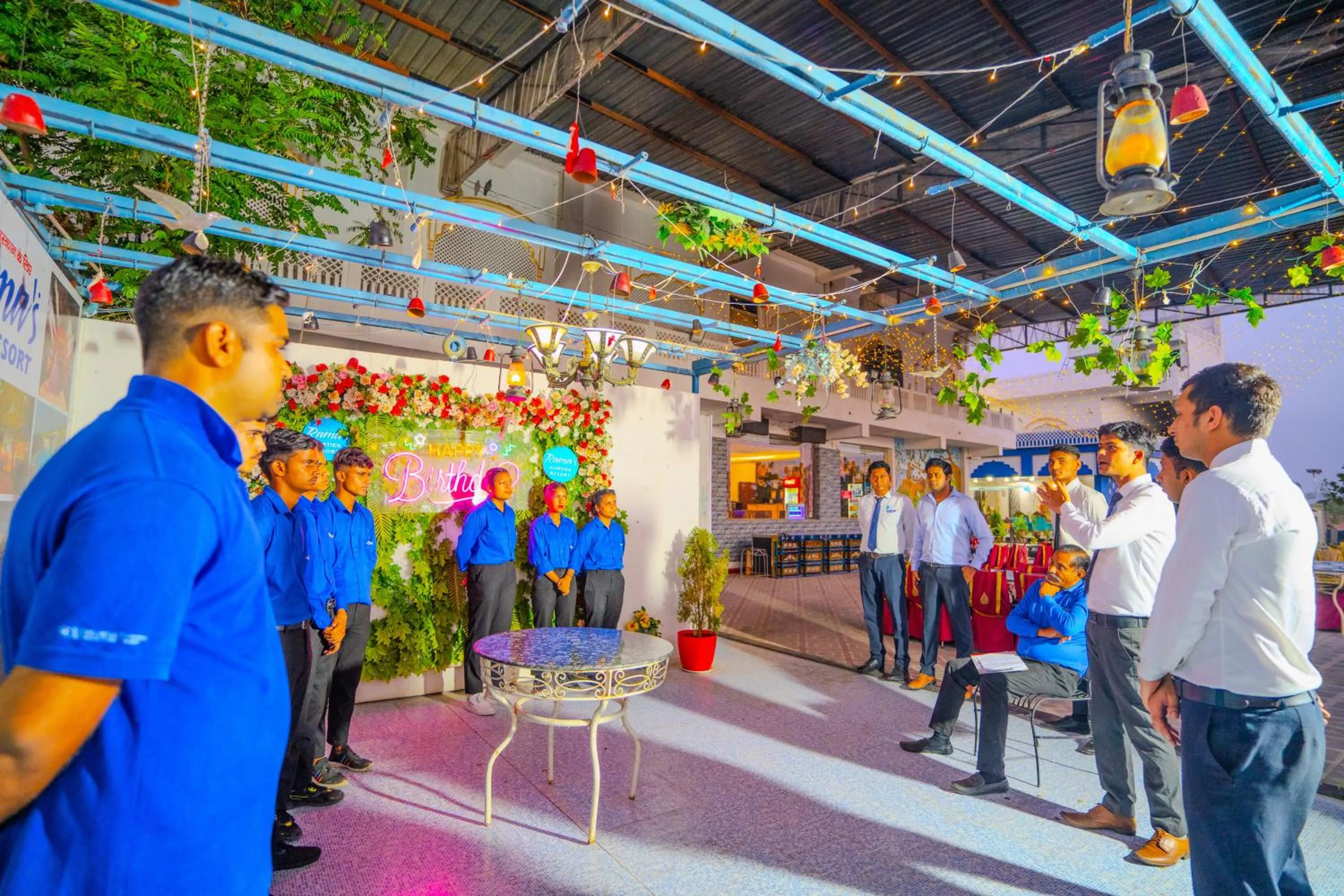 Staff in Ramas Resort