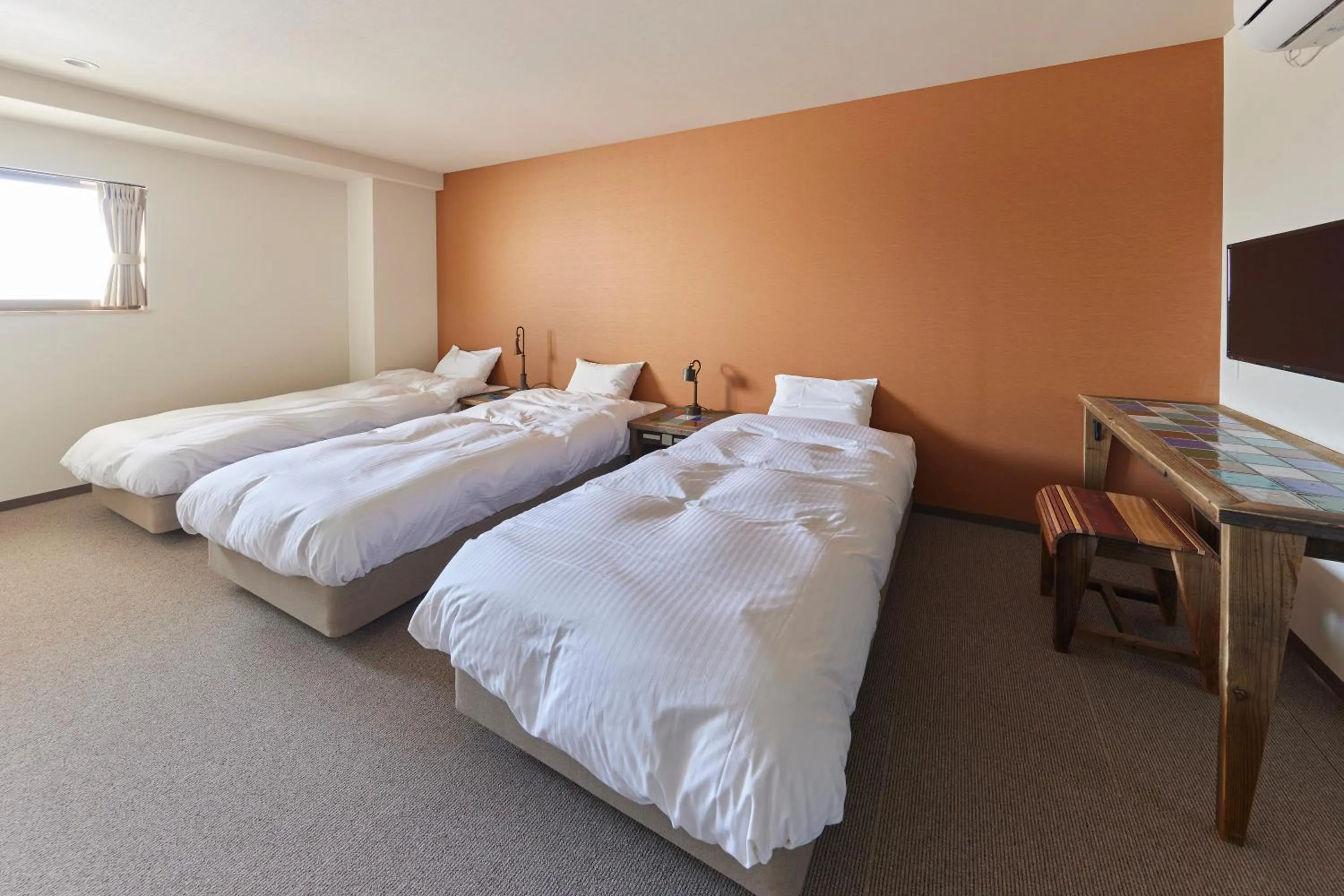 Bed in HOTEL tuka miika