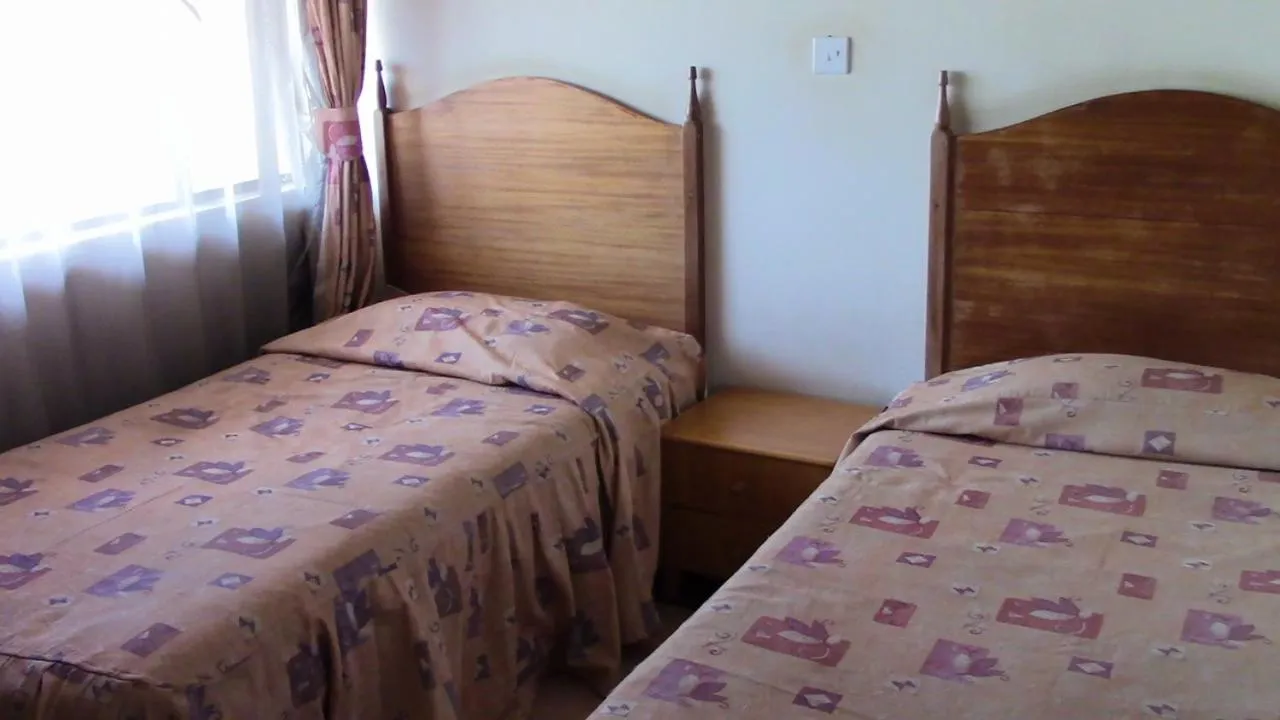 Bed in Klique Hotel Eldoret