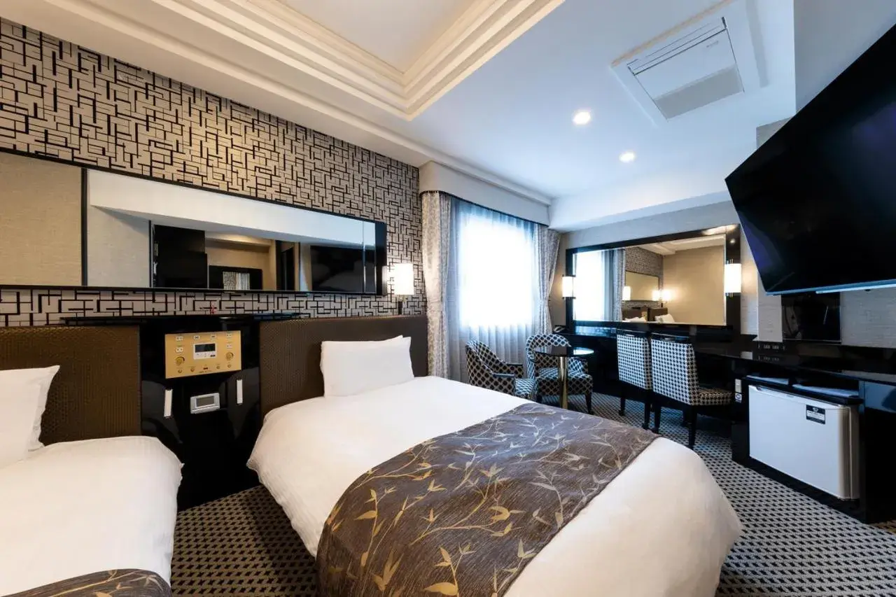 Deluxe Twin Room - Non-Smoking in APA Hotel Nishifunabashi Ekimae Deluxe Twin Room - Non-Smoking in APA Hotel Nishifunabashi Ekimae