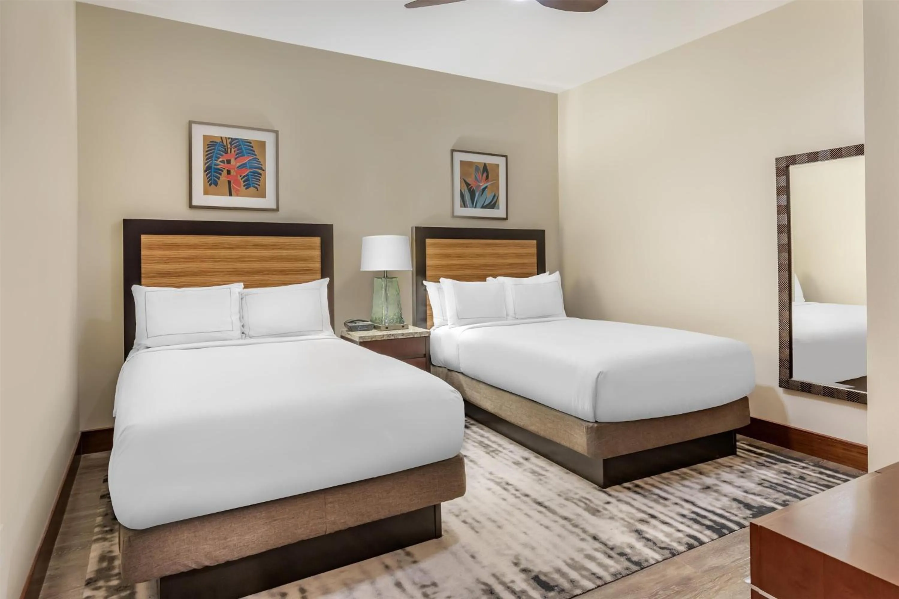 Bed in Hilton Grand Vacations Club Kings Land Waikoloa