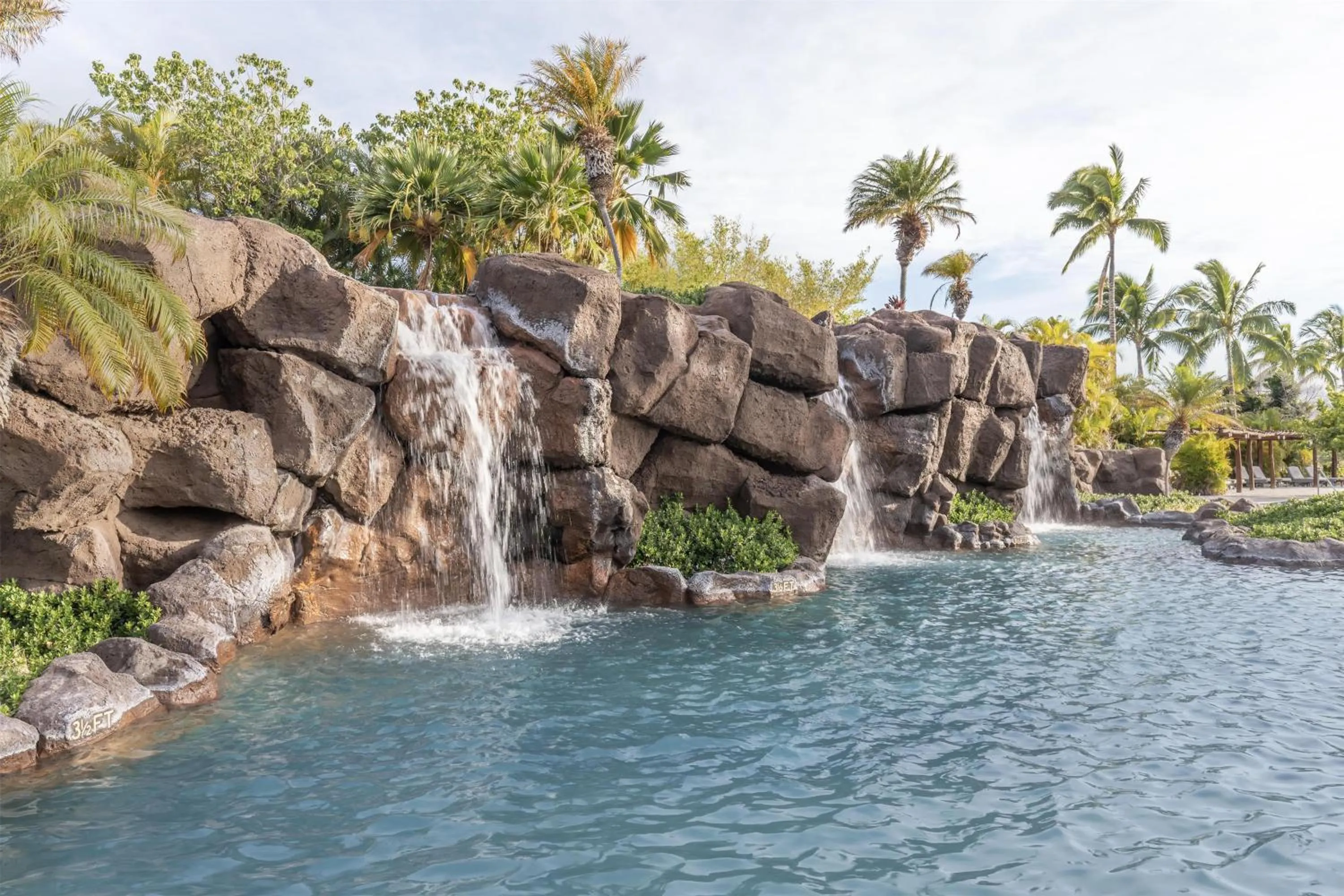Pool view in Hilton Grand Vacations Club Kings Land Waikoloa