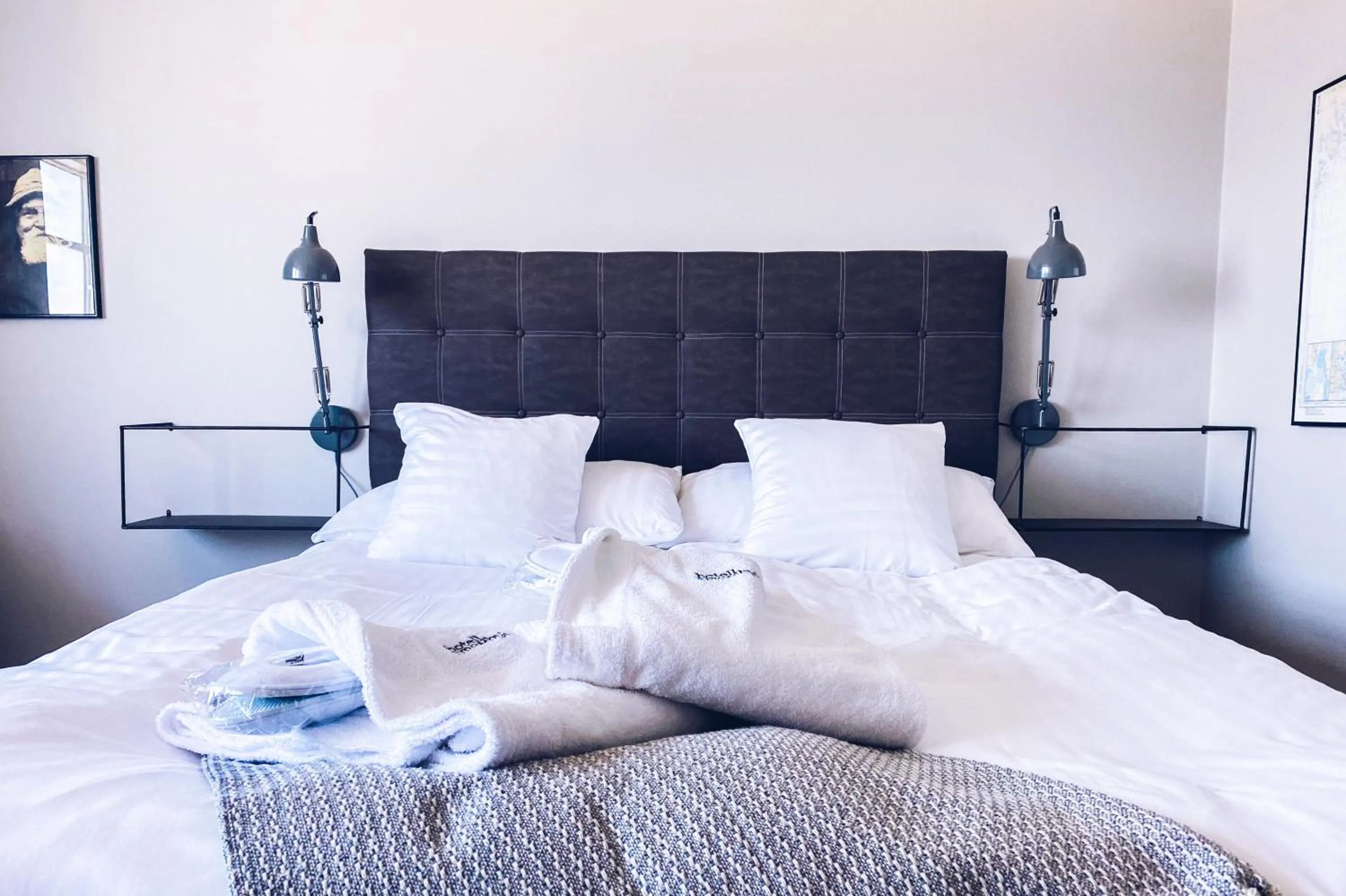 Bedroom, Bed in Bongska Huset