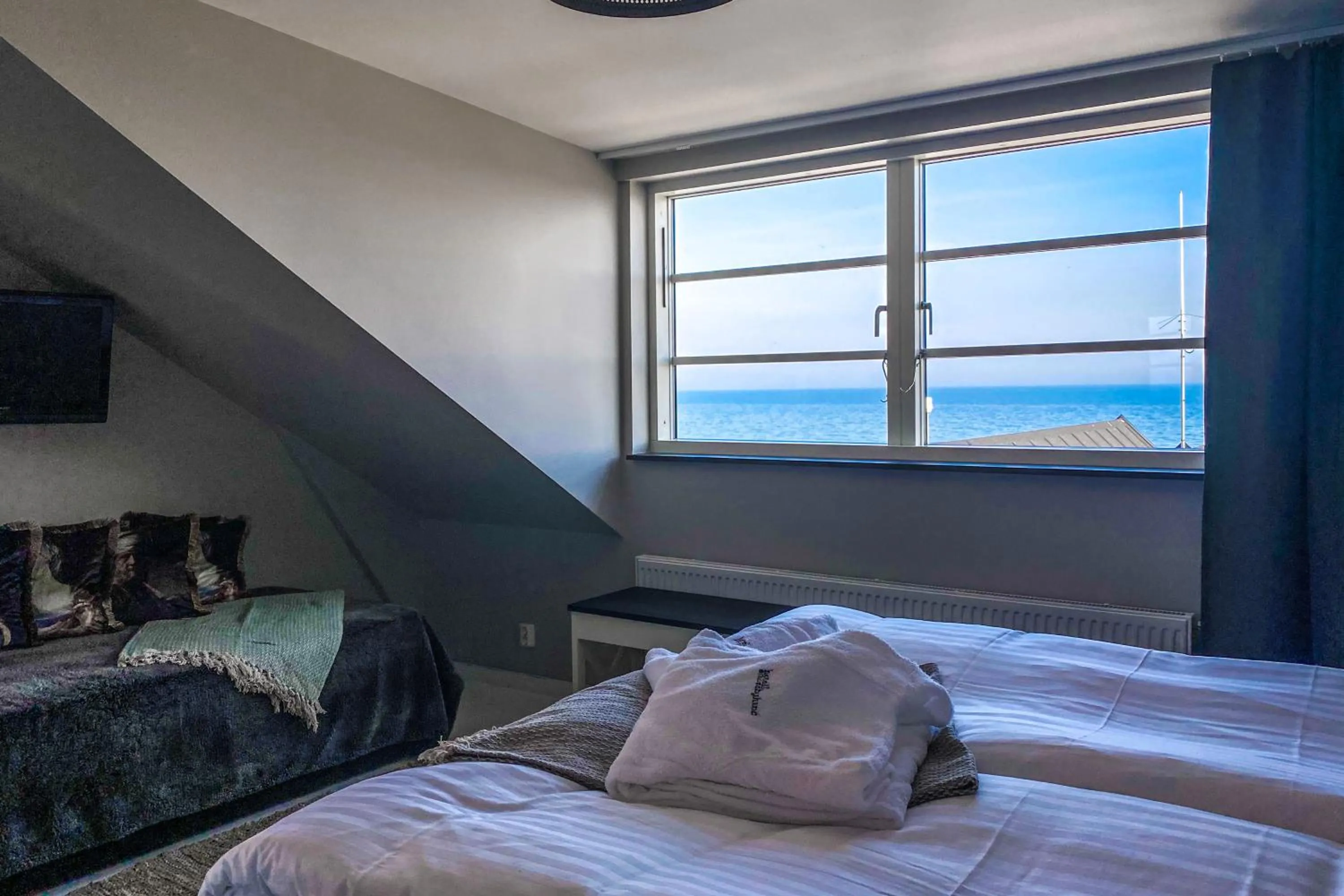 Bedroom, Bed in Bongska Huset