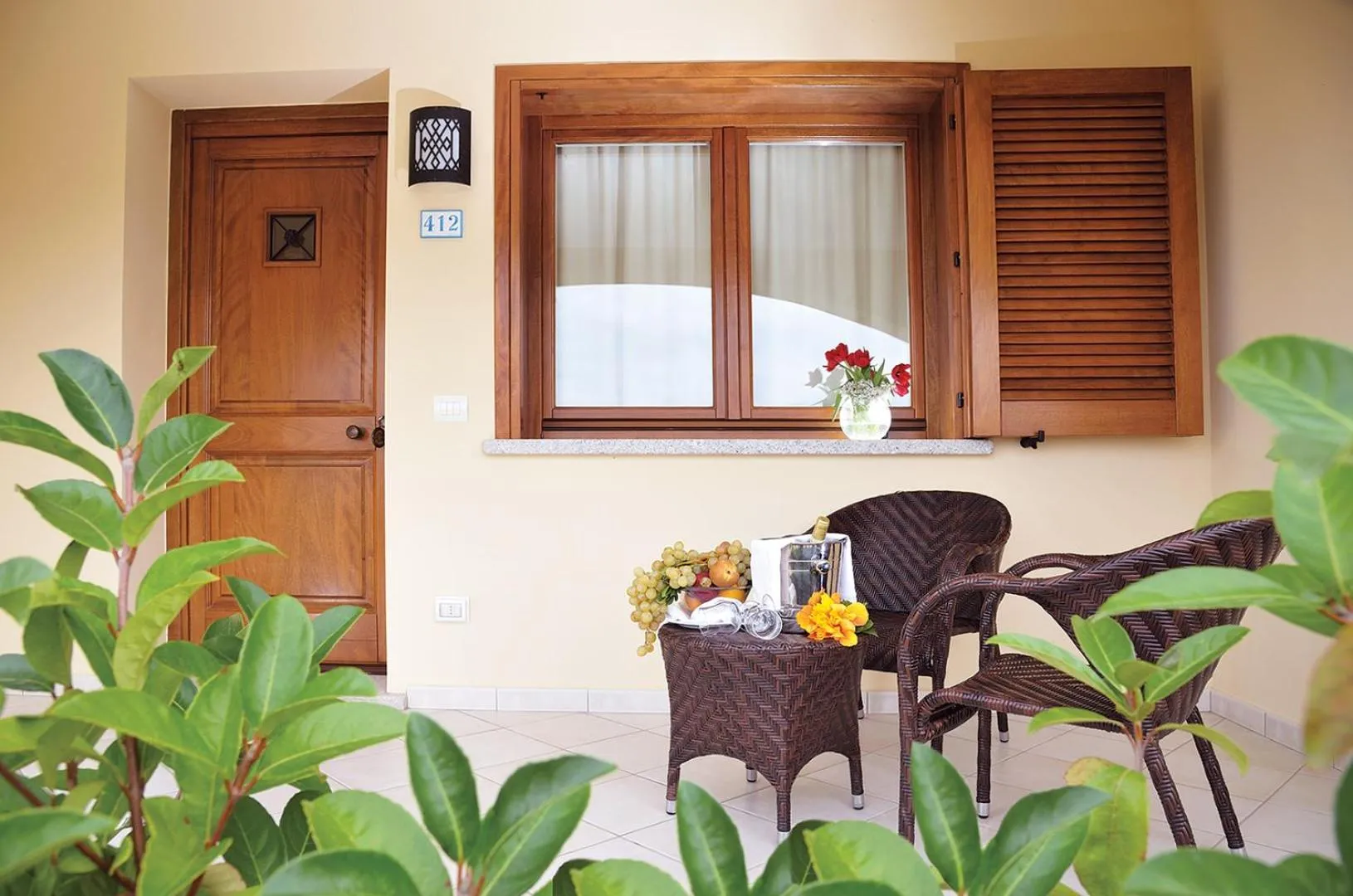 Patio in SECRET VILLAGE Budoni