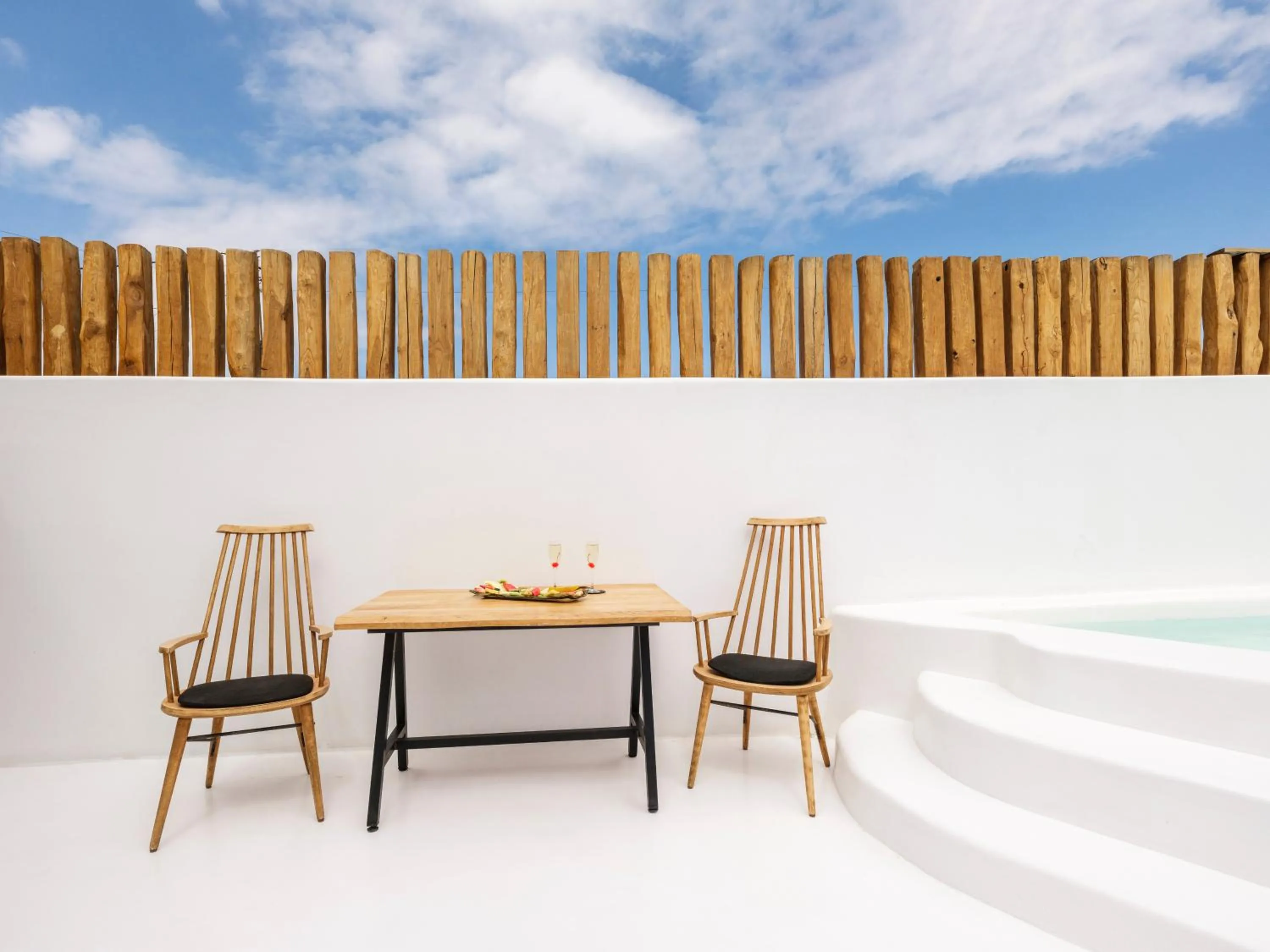 Swimming pool in Akkadian LGBT Boutique Hotel