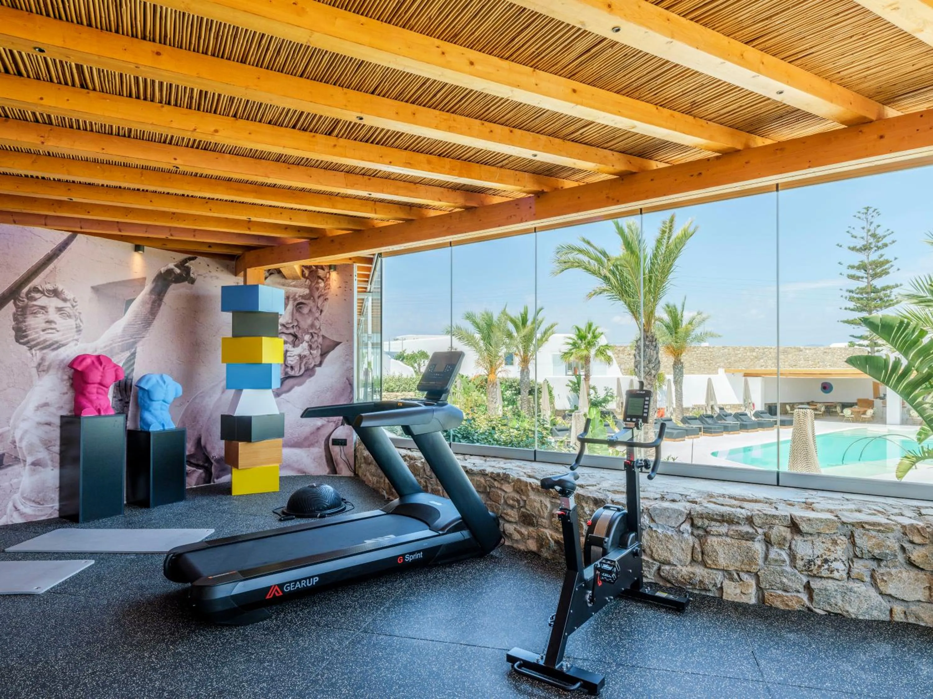 Fitness centre/facilities in Akkadian LGBT Boutique Hotel