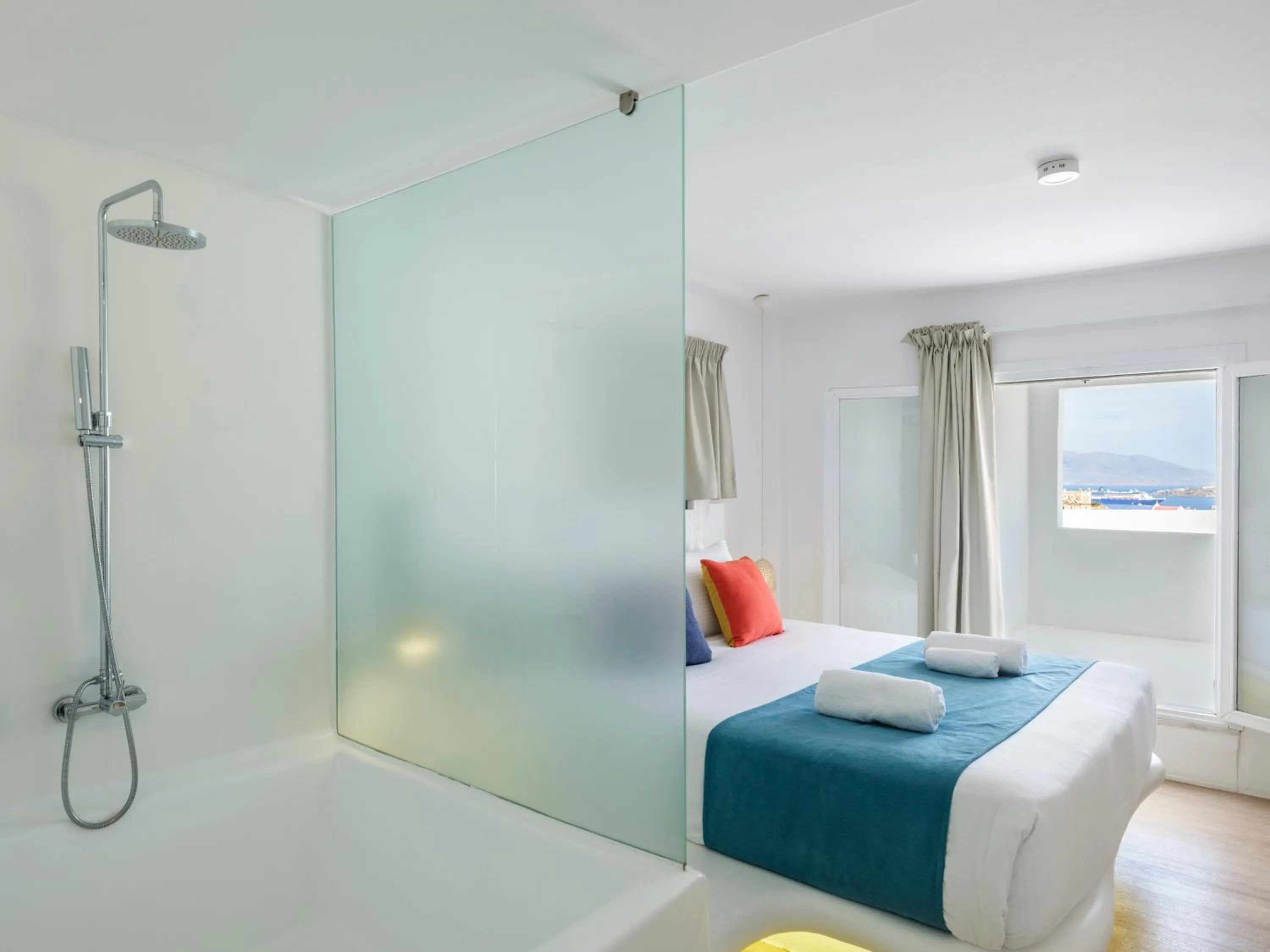 Shower, Bed in Akkadian LGBT Boutique Hotel