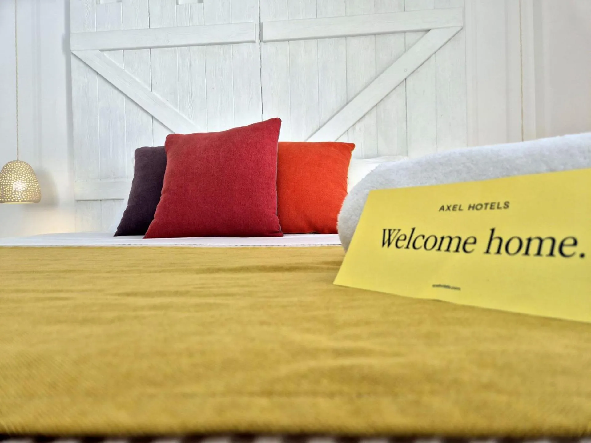 Bed in Axel Beach Mykonos - Adults Only