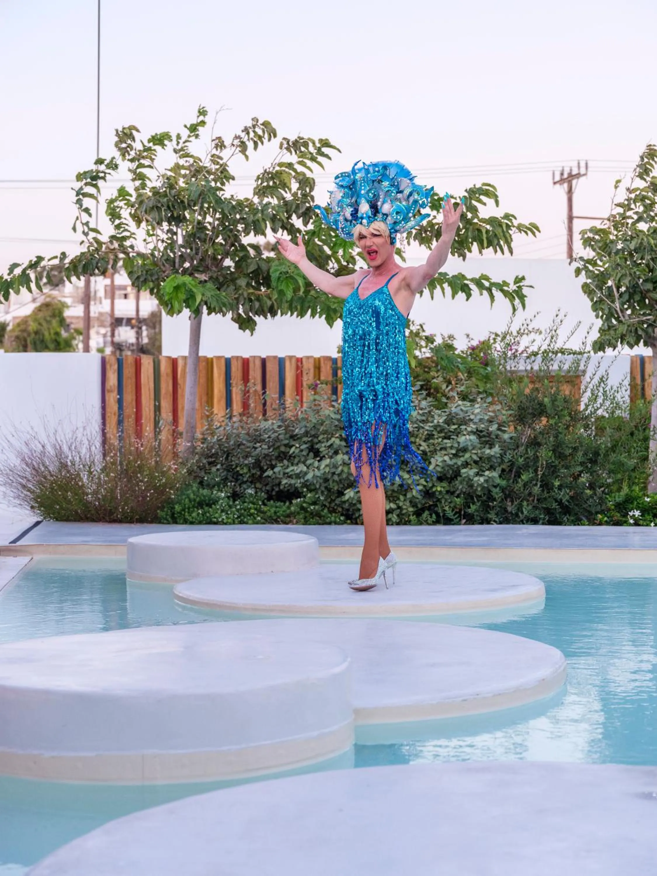 People in Akkadian LGBT Boutique Hotel