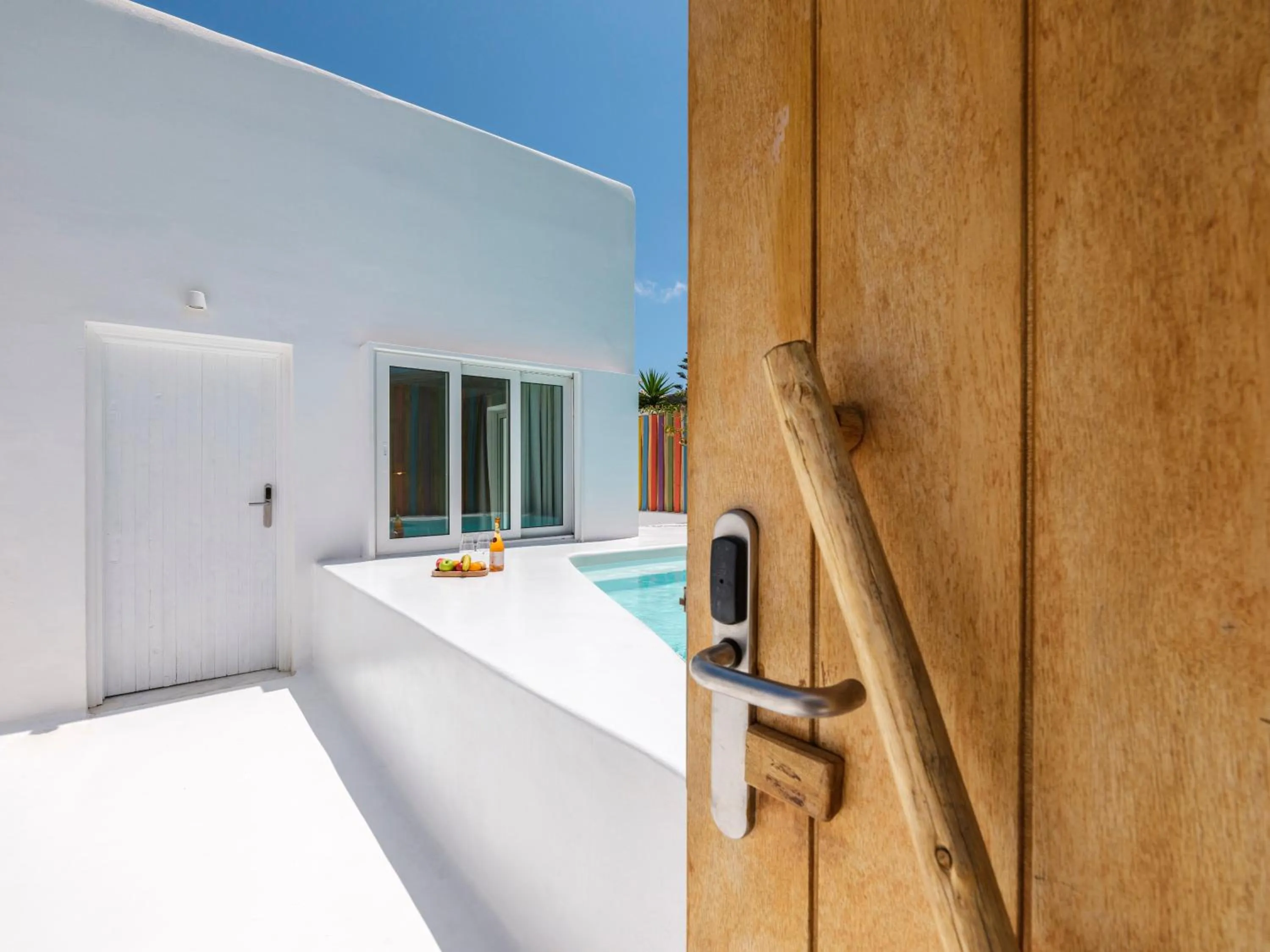 Swimming pool in Akkadian LGBT Boutique Hotel