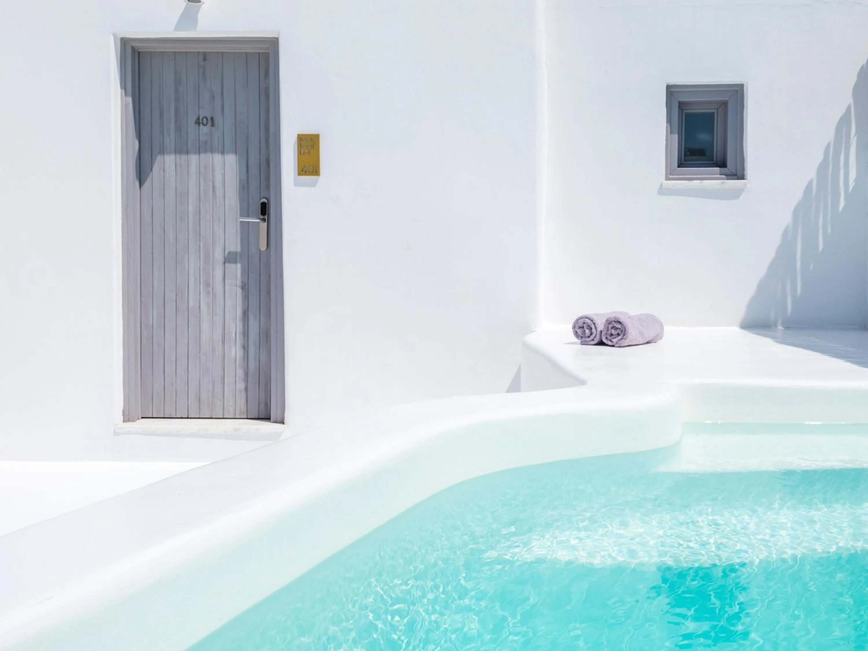 Swimming pool in Akkadian LGBT Boutique Hotel