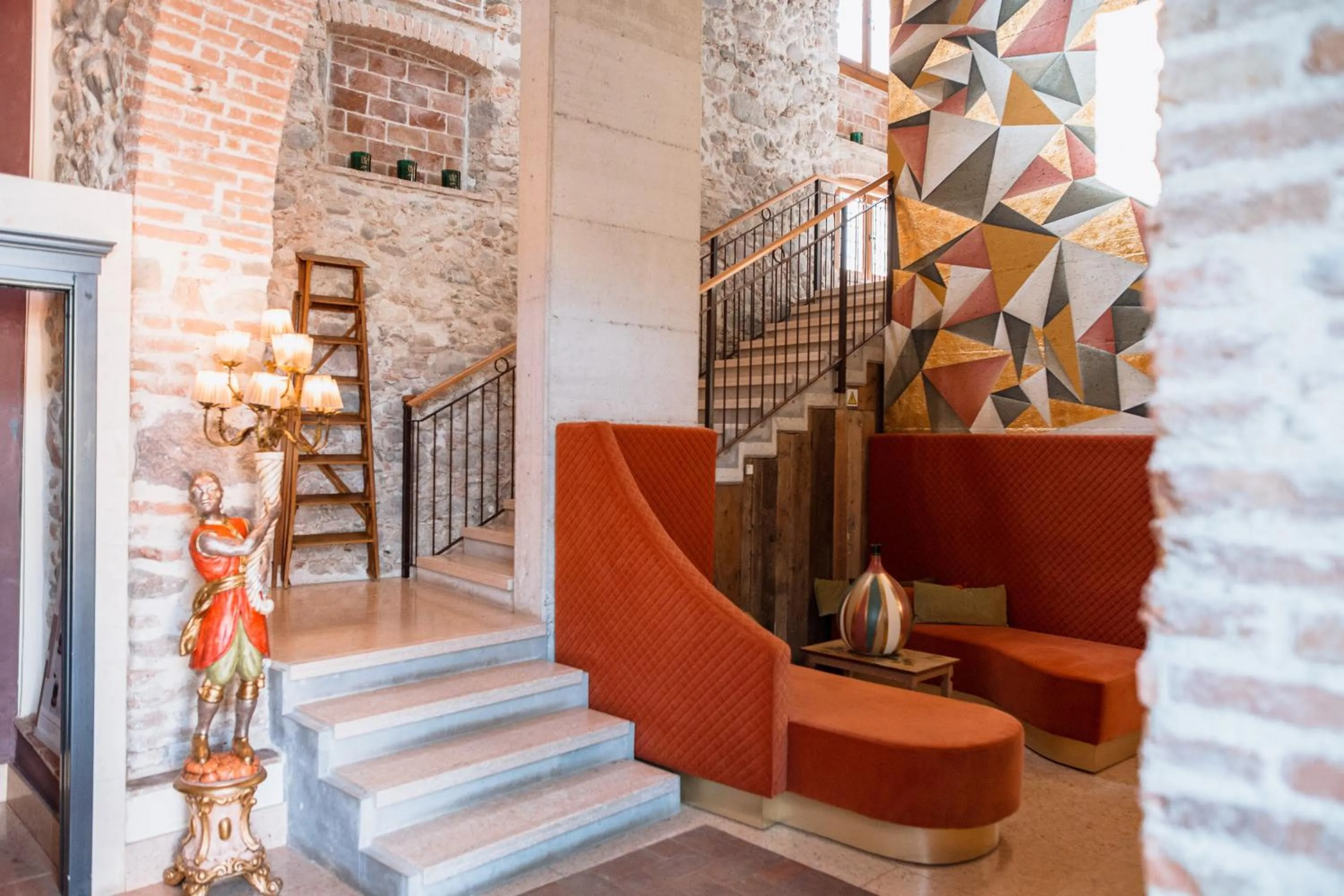 Seating area in Corte Regia Relais & Spa