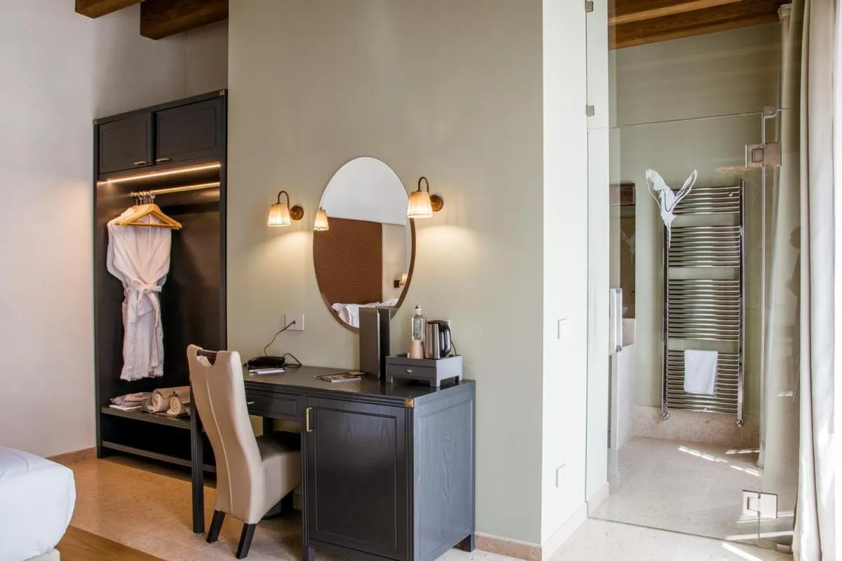 Bedroom in Corte Regia Relais & Spa