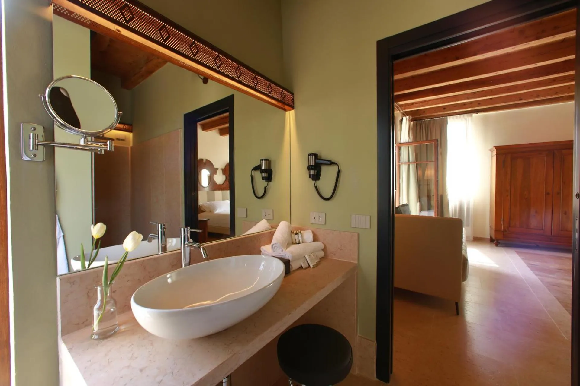 Bathroom in Corte Regia Relais & Spa