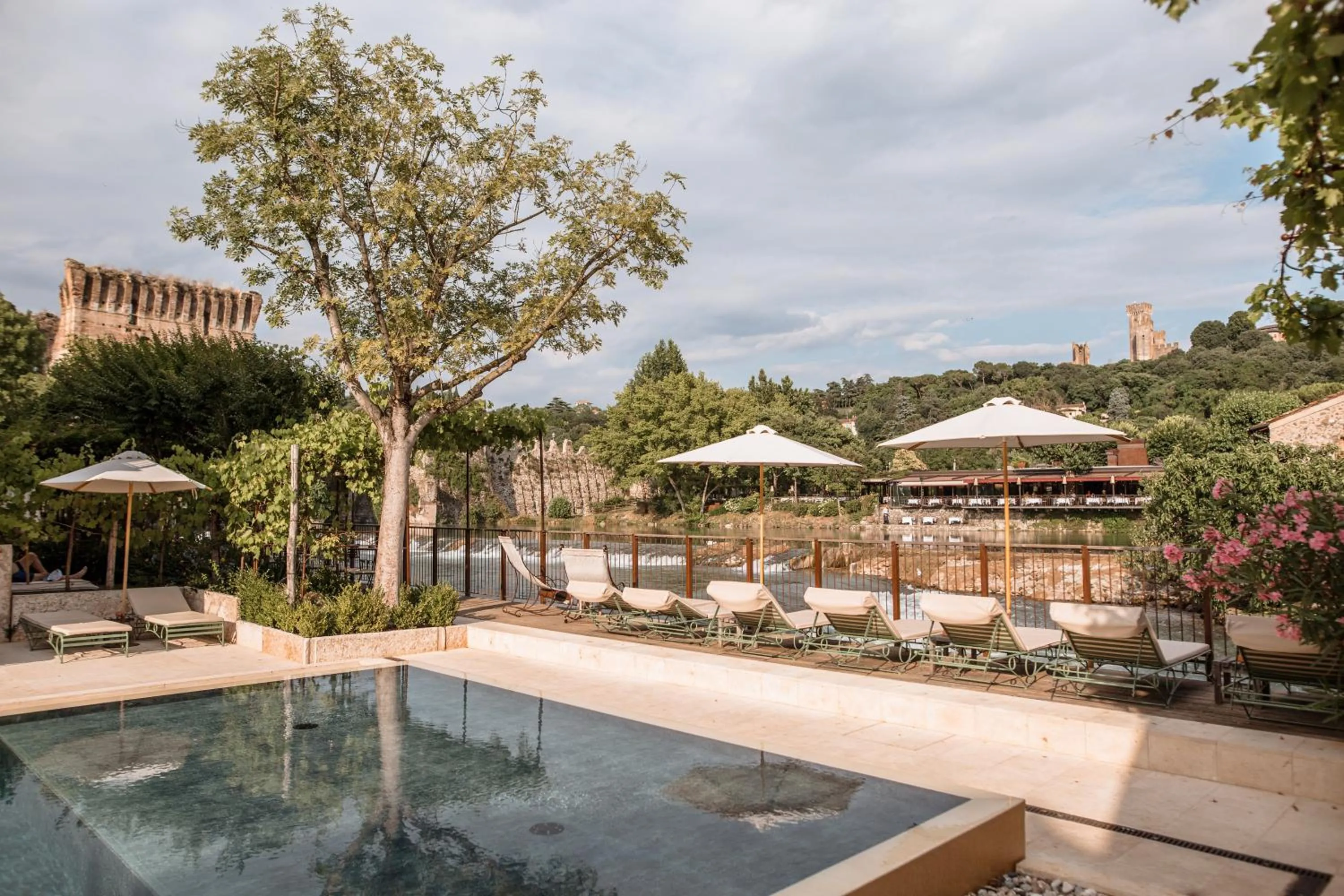 Garden view in Corte Regia Relais & Spa