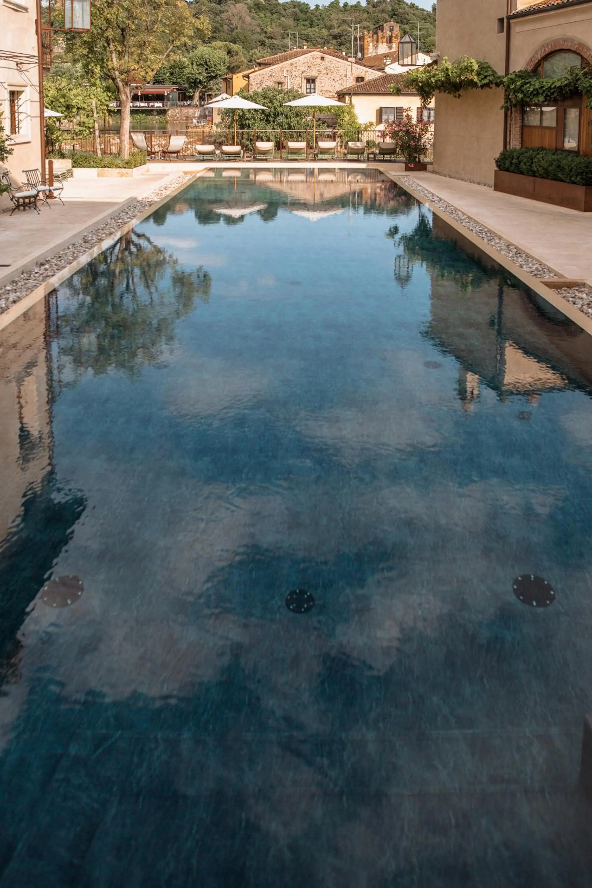 Swimming pool in Corte Regia Relais & Spa