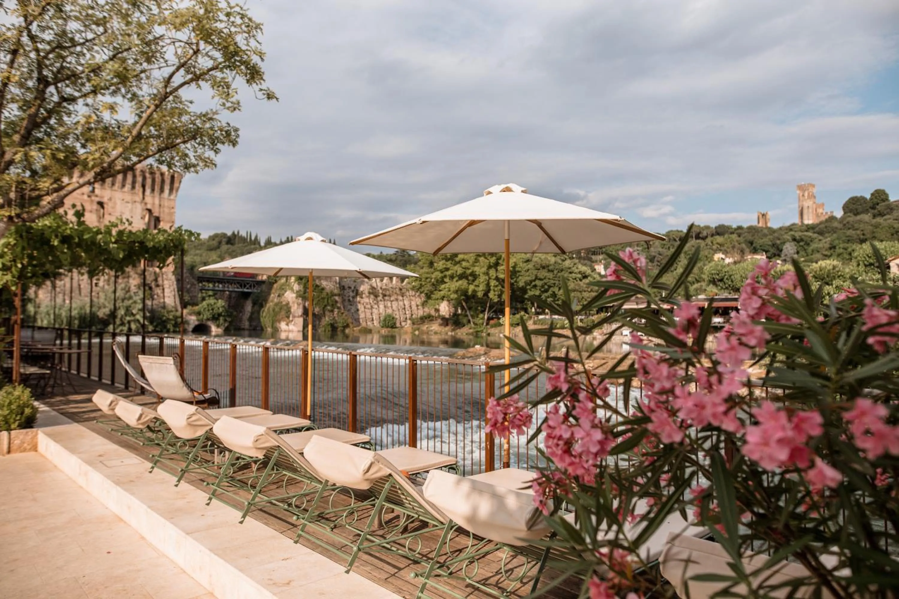 Garden view in Corte Regia Relais & Spa