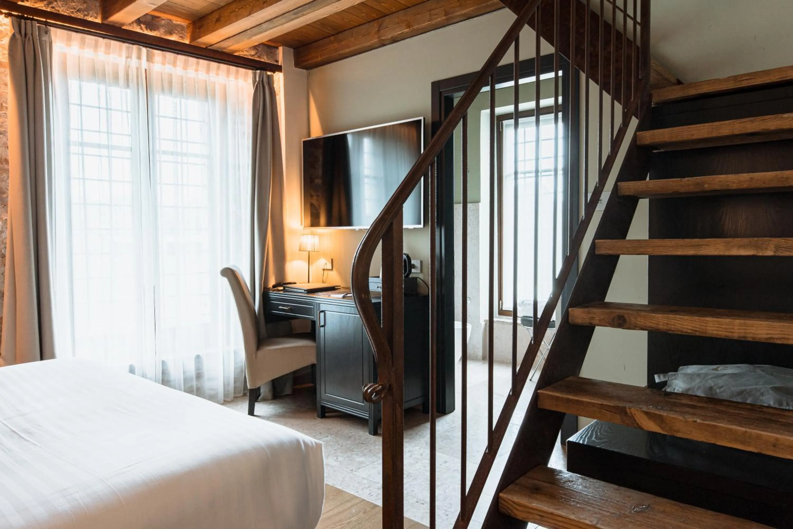 Bedroom, Bed in Corte Regia Relais & Spa