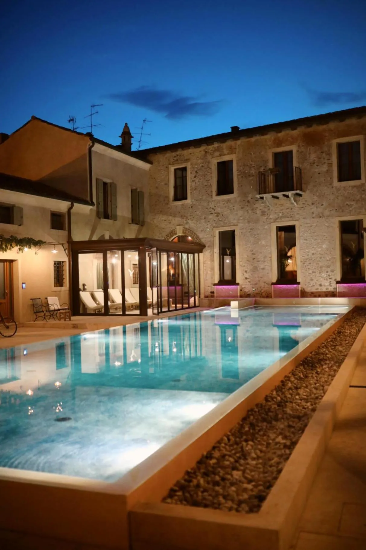 Swimming pool in Corte Regia Relais & Spa