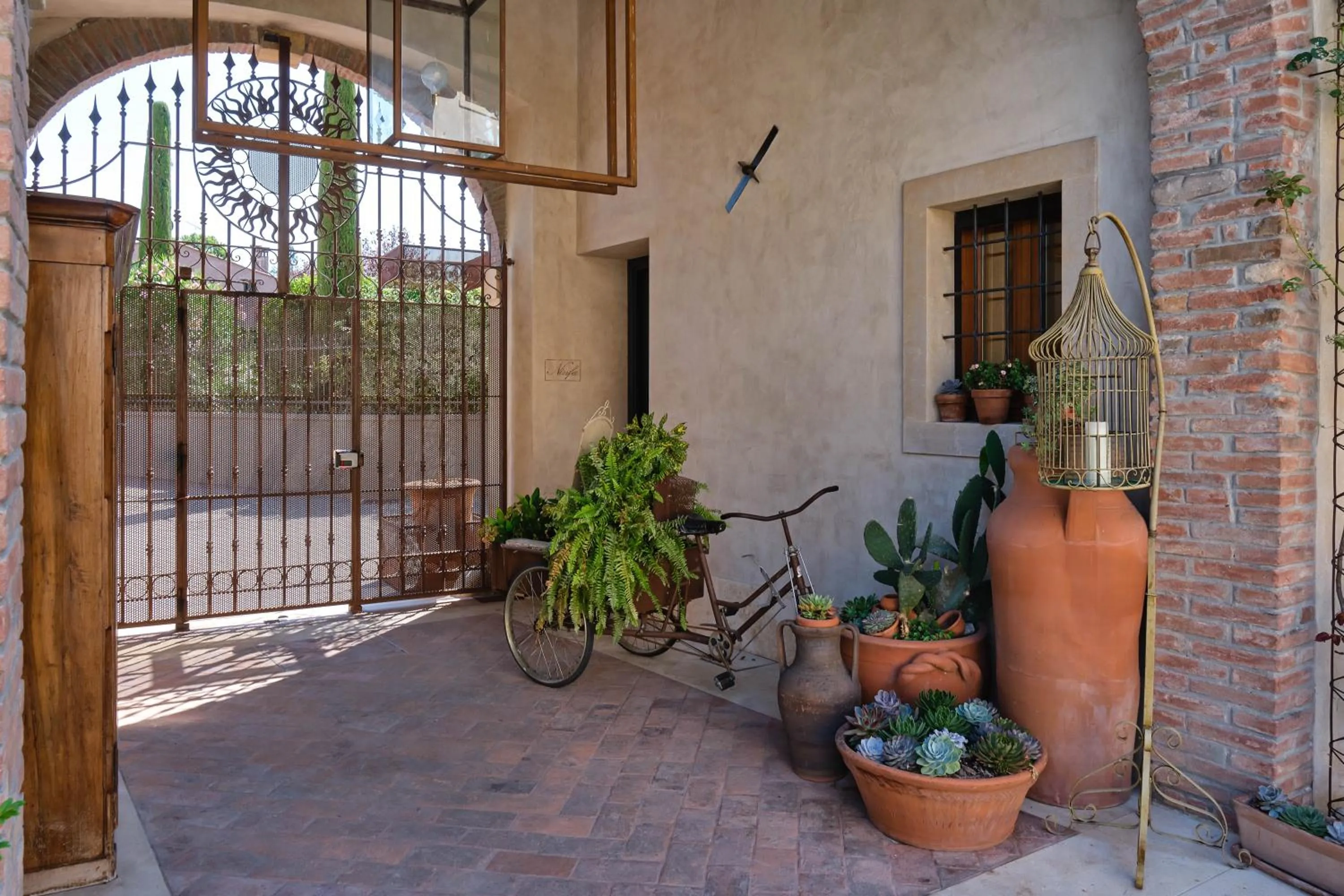 Garden view in Corte Regia Relais & Spa