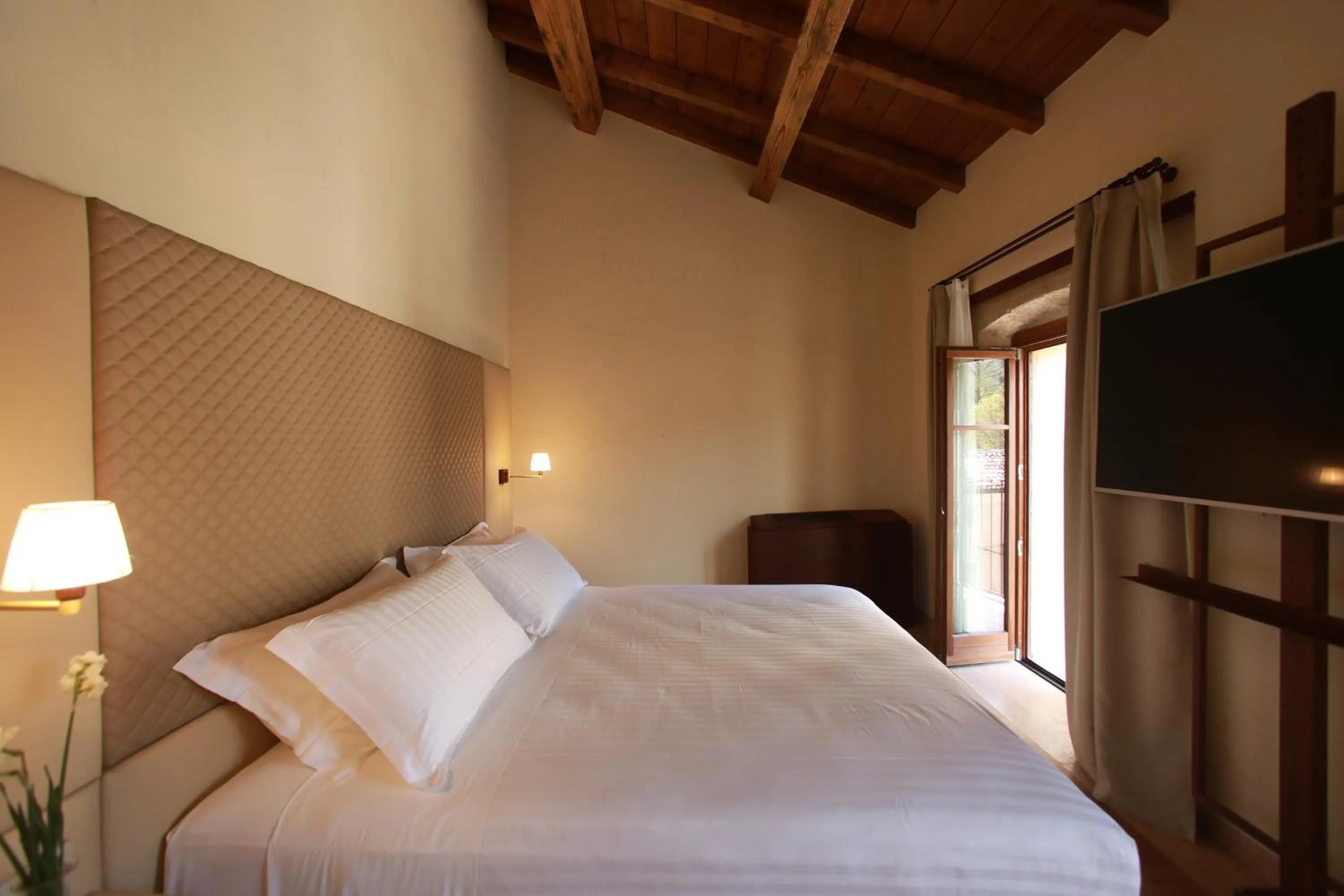 Bedroom, Bed in Corte Regia Relais & Spa