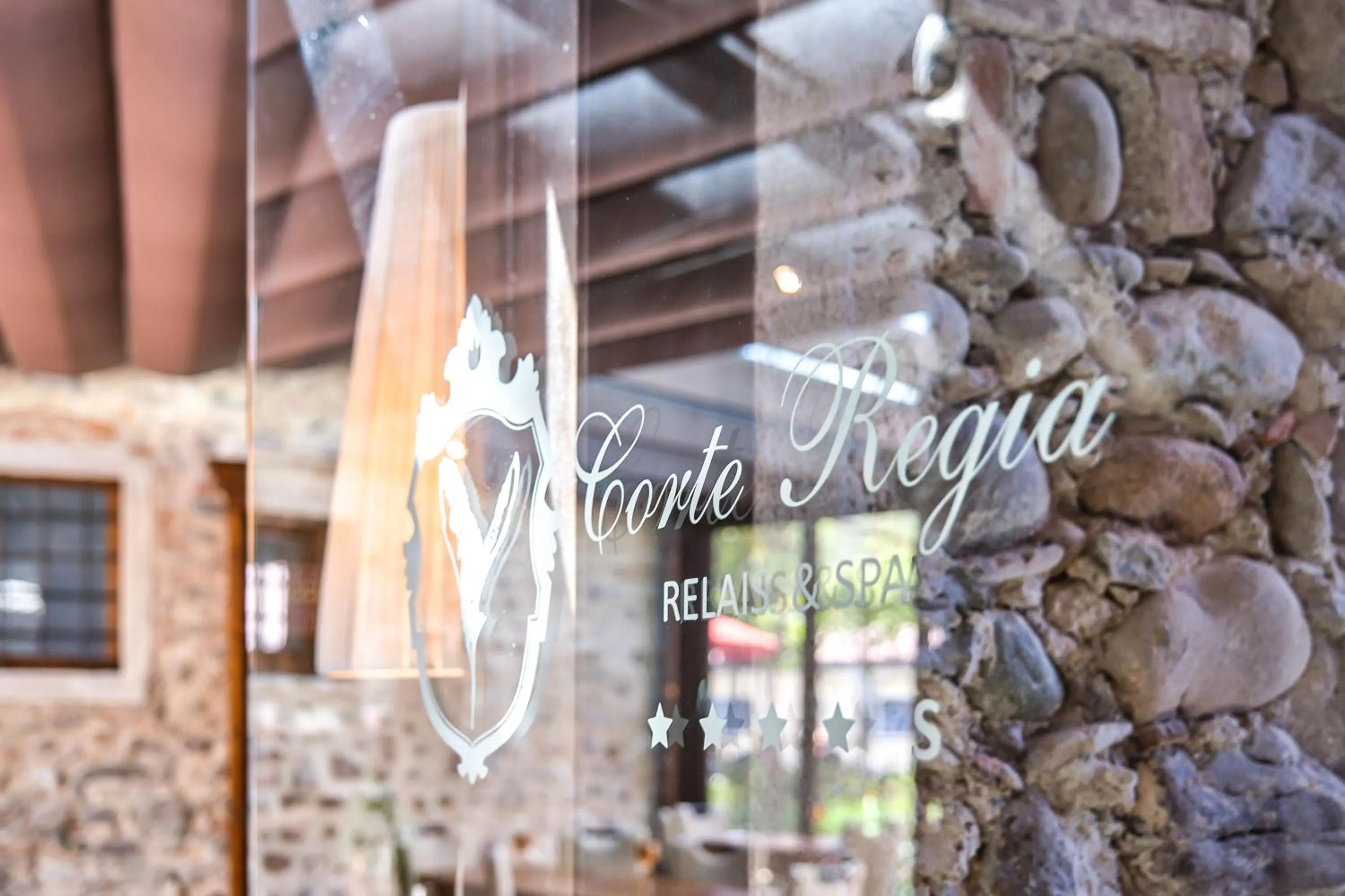 Property logo or sign in Corte Regia Relais & Spa