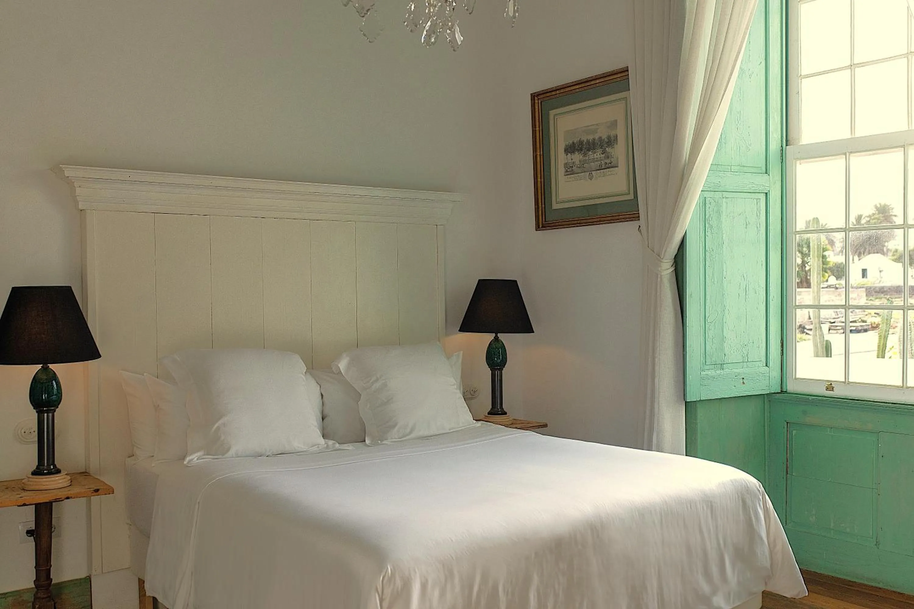 Bed in Hotel Emblemático La Casa de los Naranjos