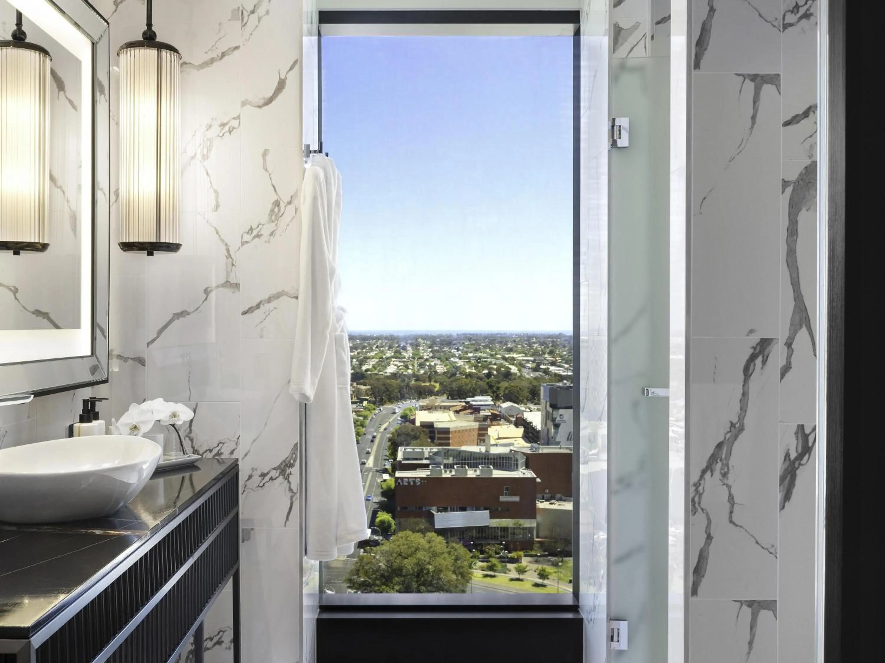 Bedroom in Sofitel Adelaide