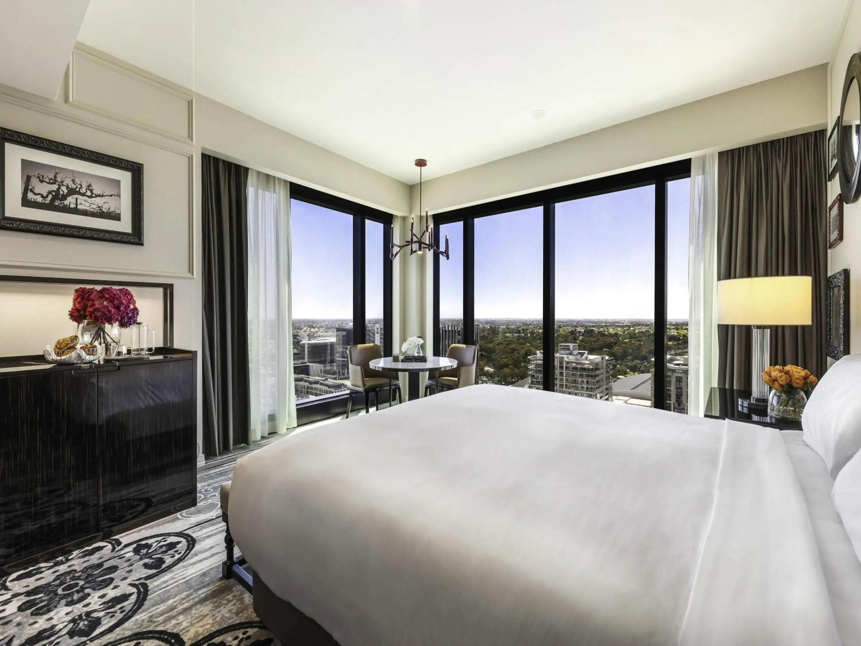Deluxe King Room with View - Corner Room in Sofitel Adelaide Deluxe King Room with View - Corner Room in Sofitel Adelaide
