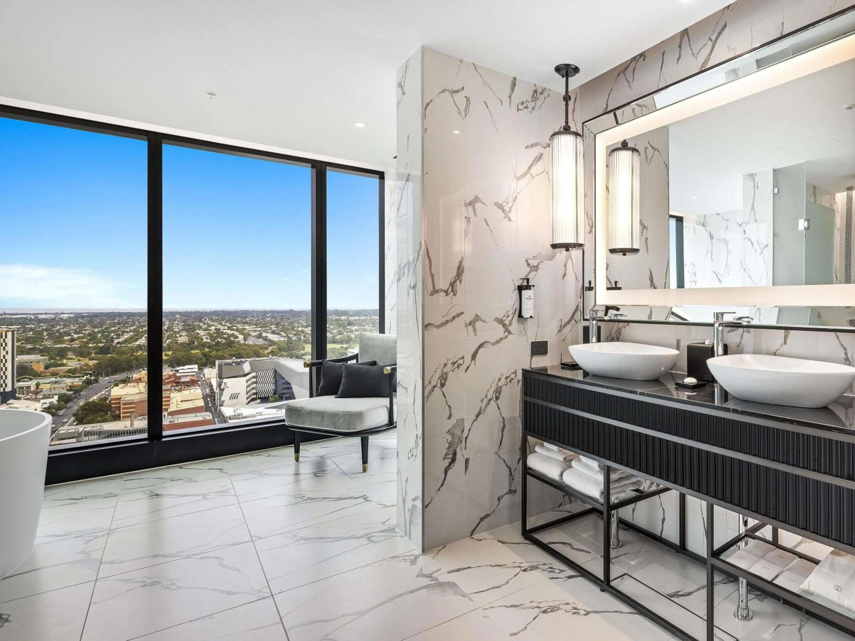 Bedroom, Bed in Sofitel Adelaide