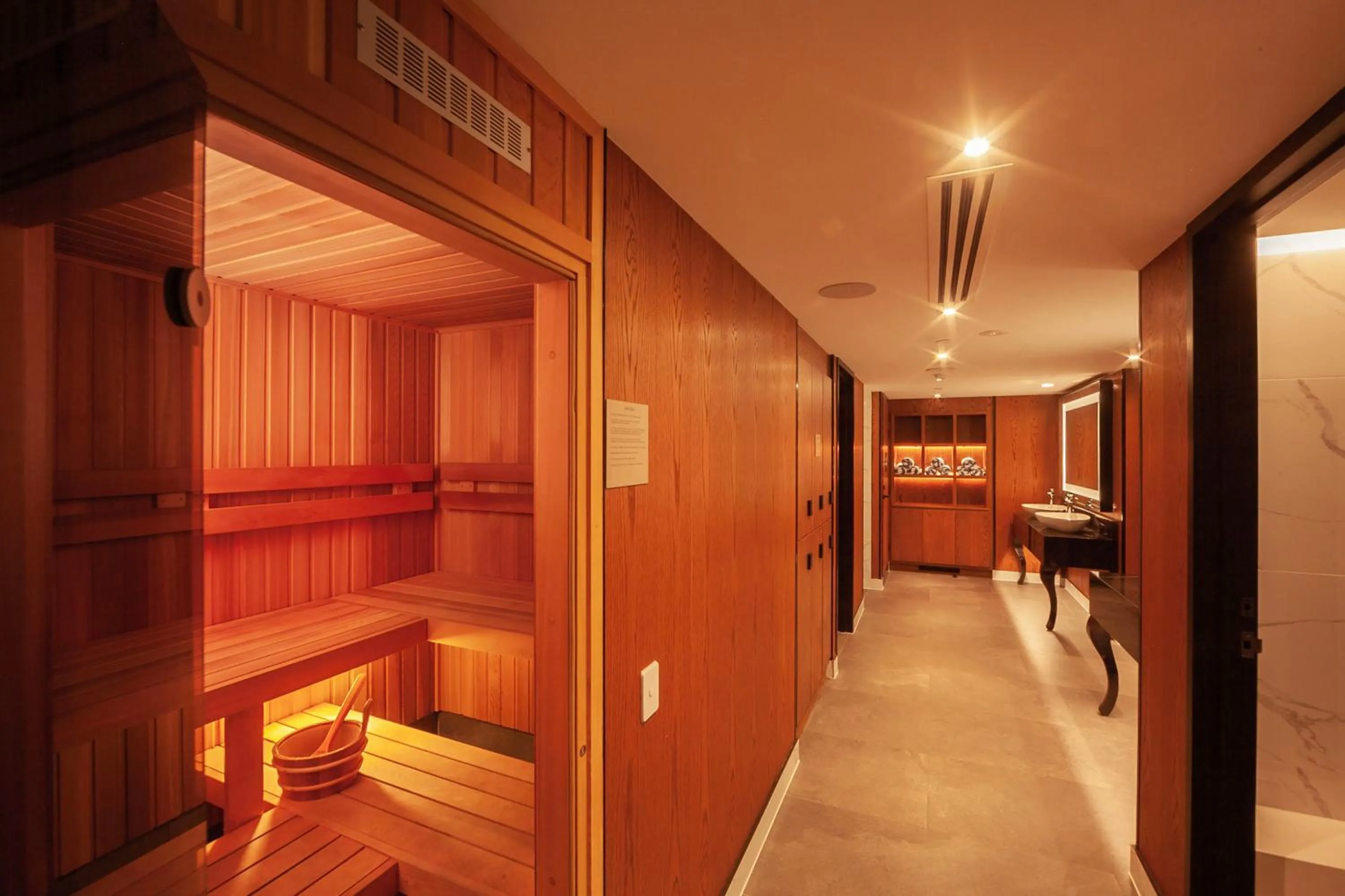 Sauna in Sofitel Adelaide