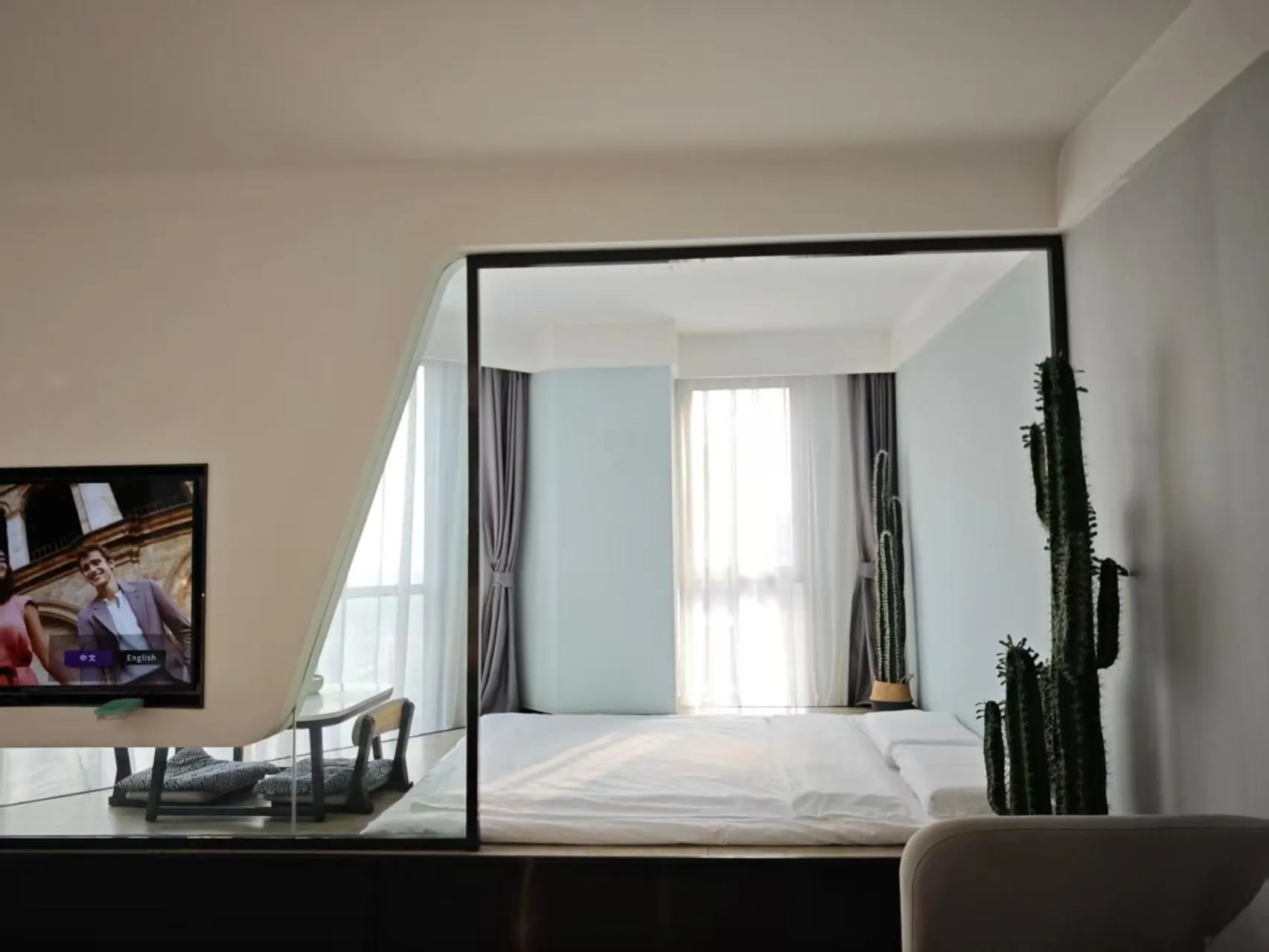 Bed in Mercure Chengdu Xindu