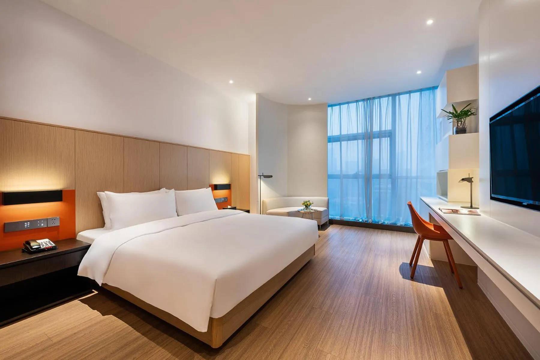 Photo of the whole room, Bed in Mercure Nanjing Olympic EXPO