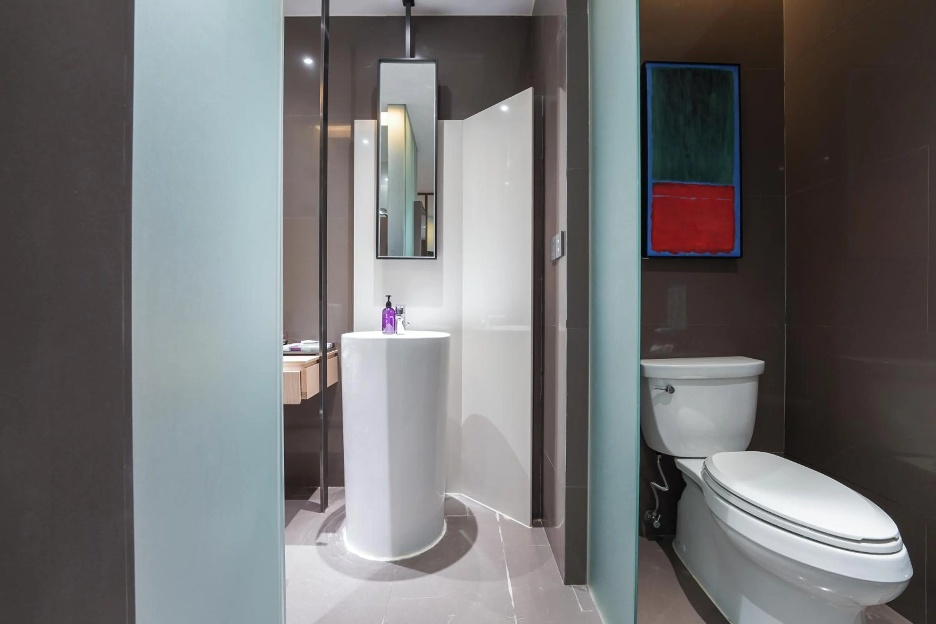 Toilet in Mercure Nanjing Olympic EXPO