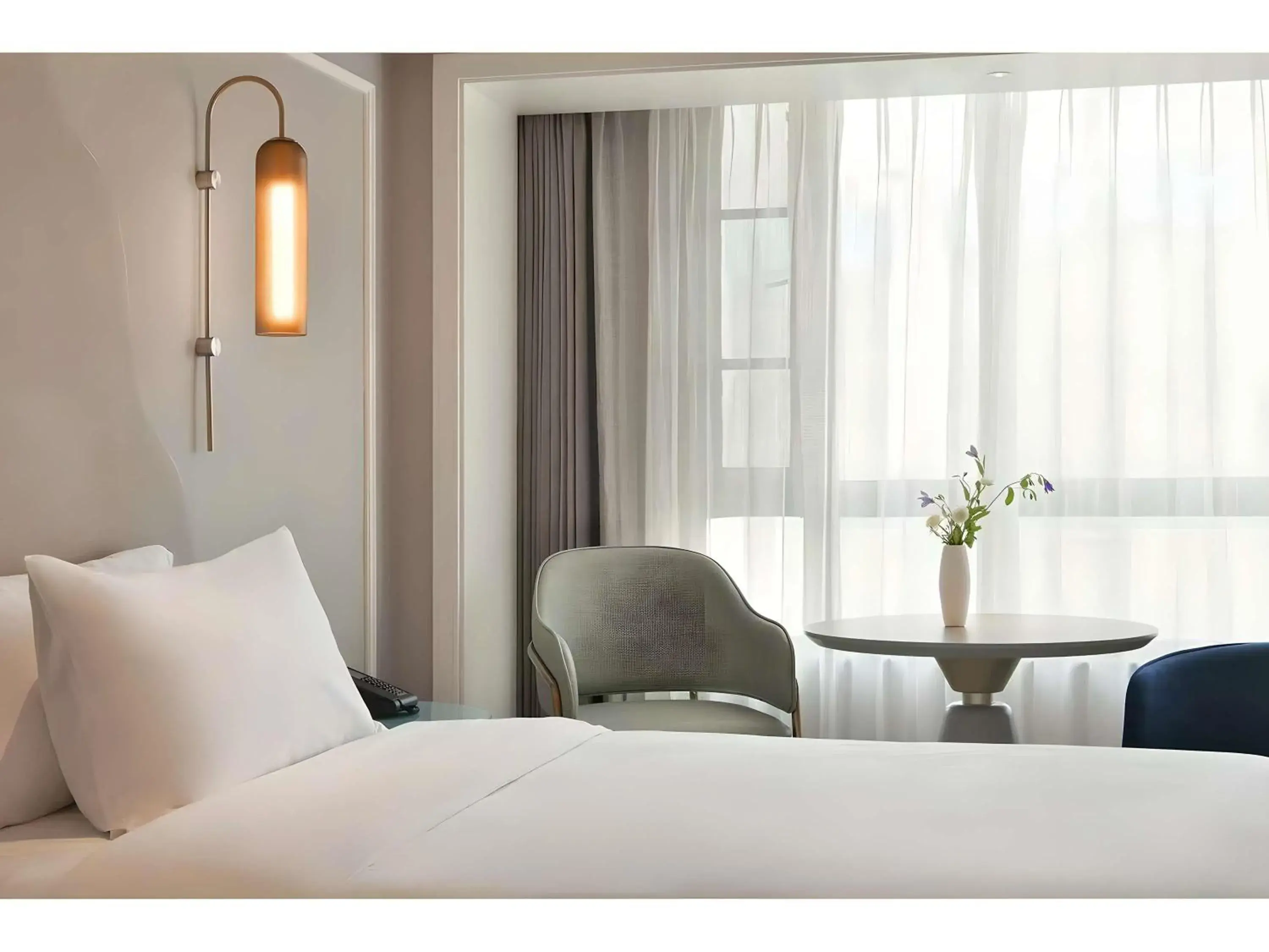 Superior Twin Room in Mercure Chengdu Jinniu Wanda Plaza Superior Twin Room in Mercure Chengdu Jinniu Wanda Plaza